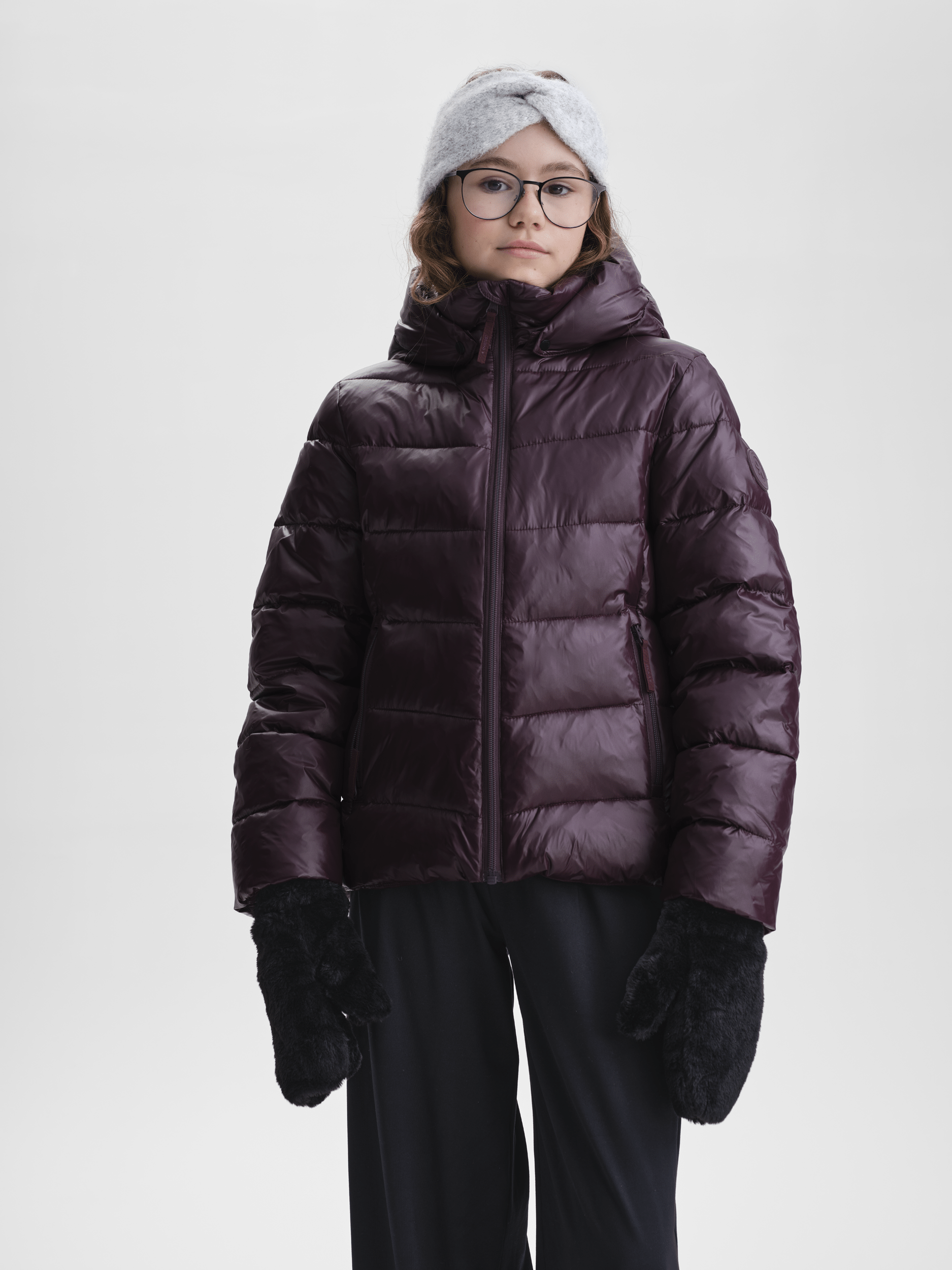 DEVI KURTKA CIEMNY BURGUND Everest Kurtka