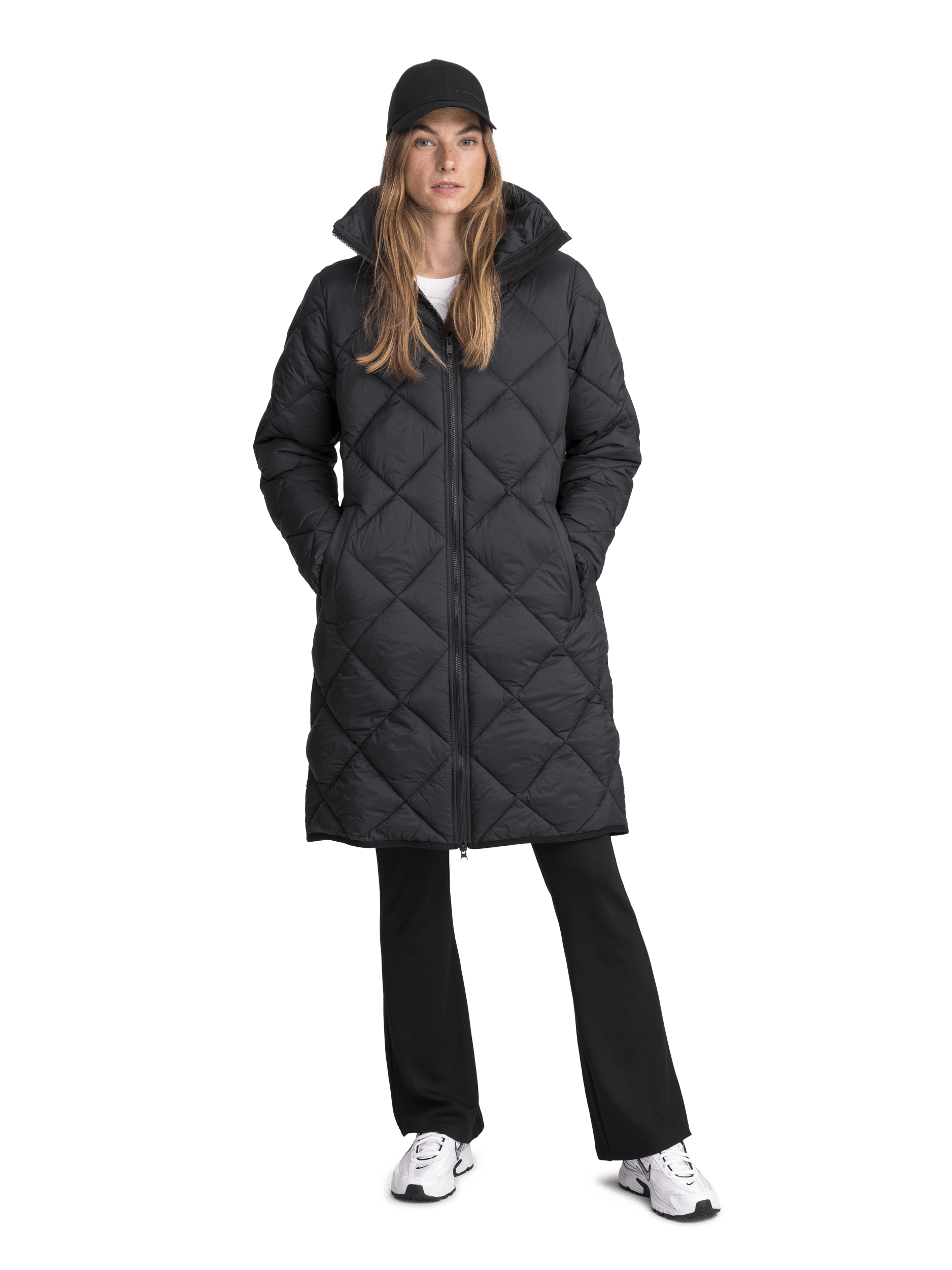 AMARO COAT BLACK Everest Padded Parka