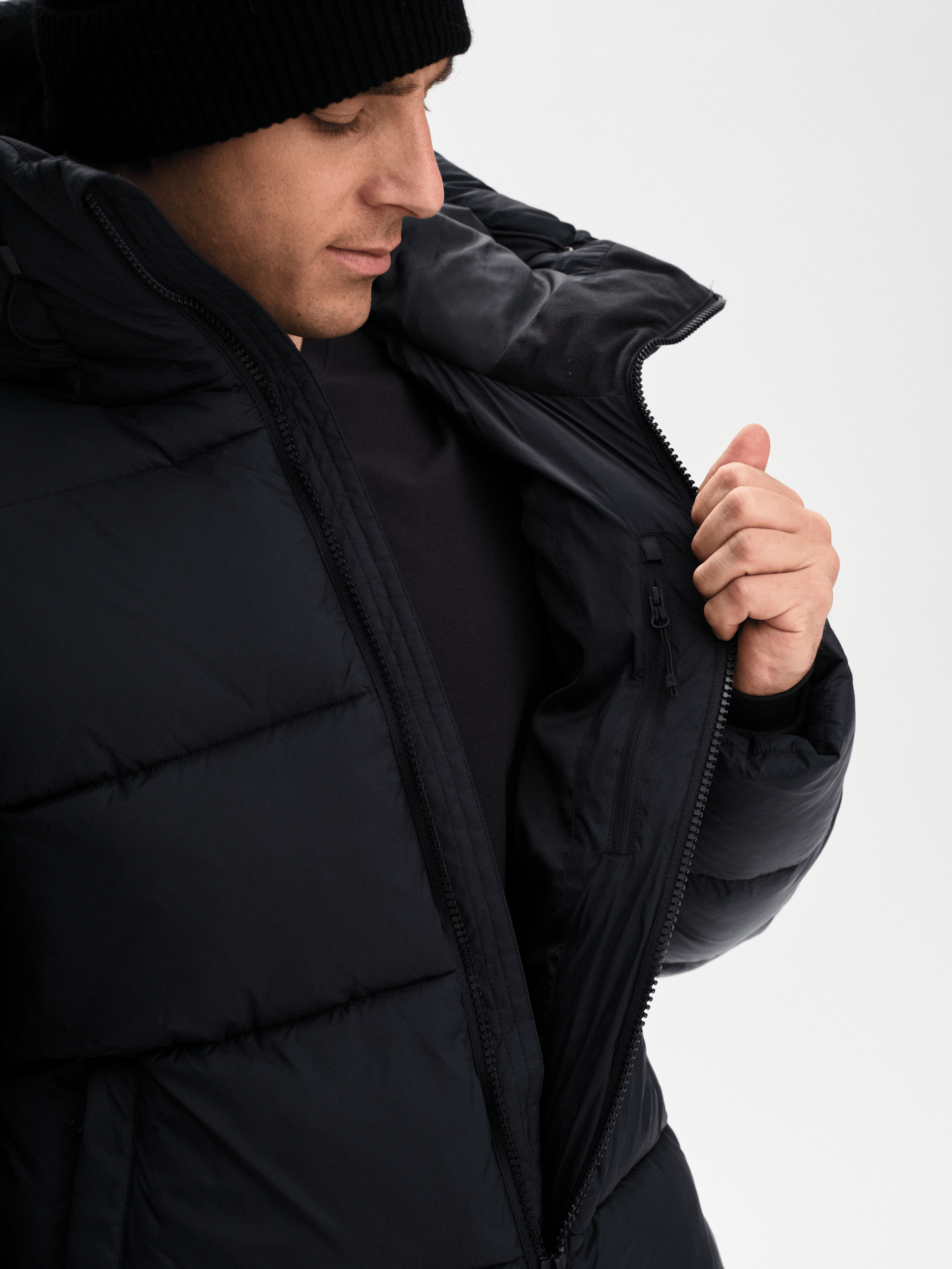 TETON JACKET BLACK Everest Padded Jacket