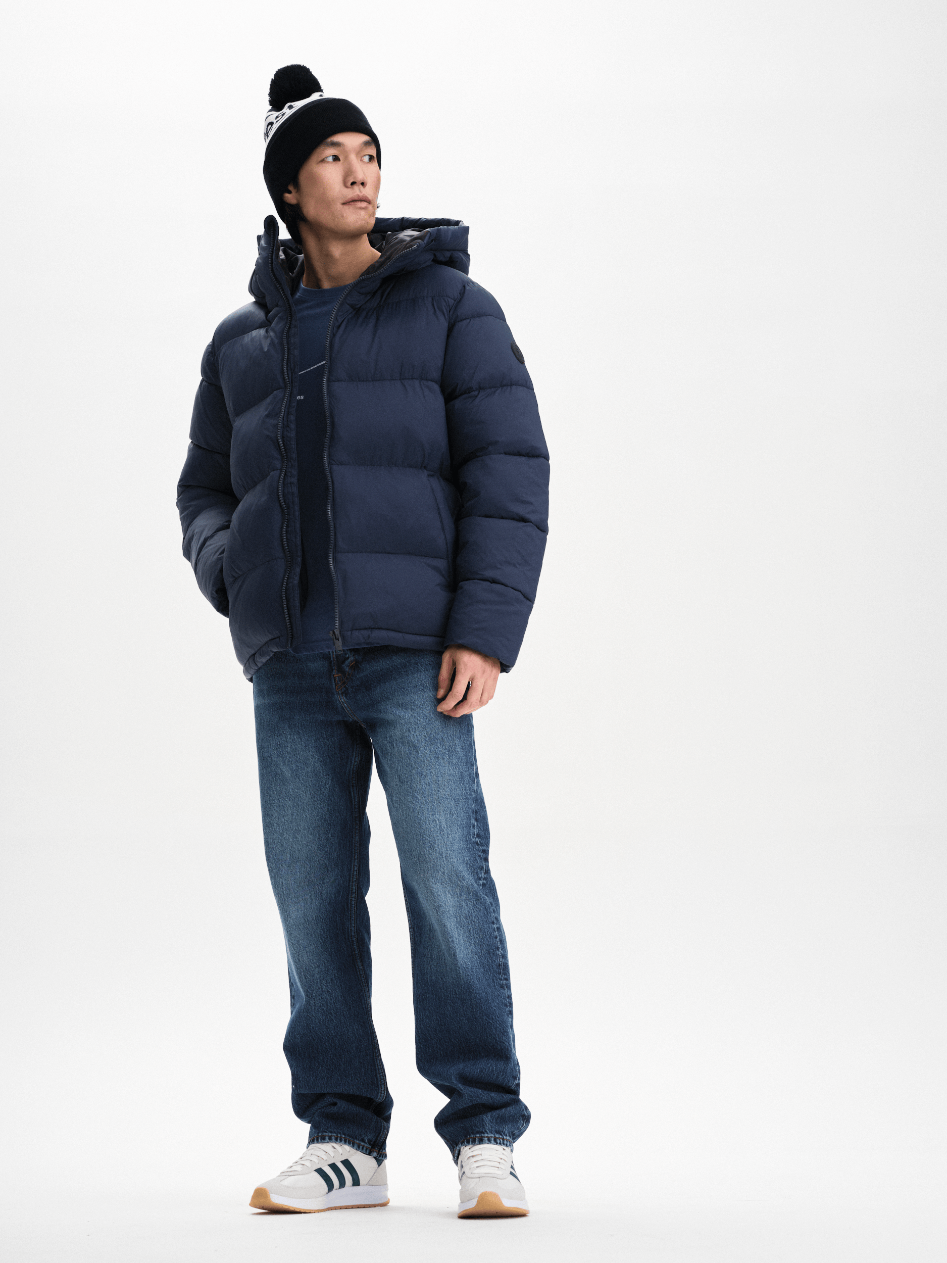 TETON JACKET NAVY Everest Padded Jacket
