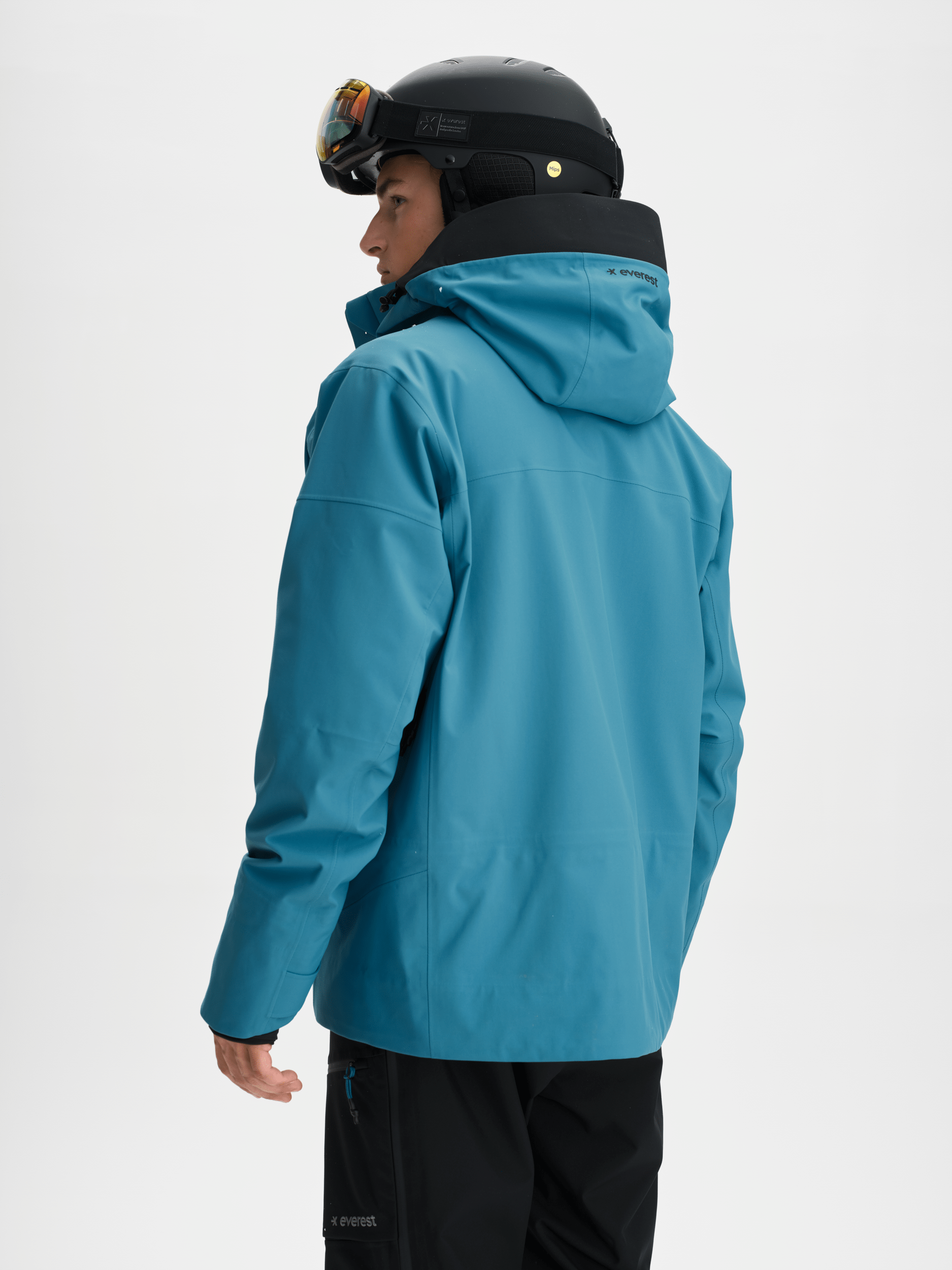 ICON 3-LAGEN-JACKE GLACIER BLAU Everest Ski- & Snowboardjacke