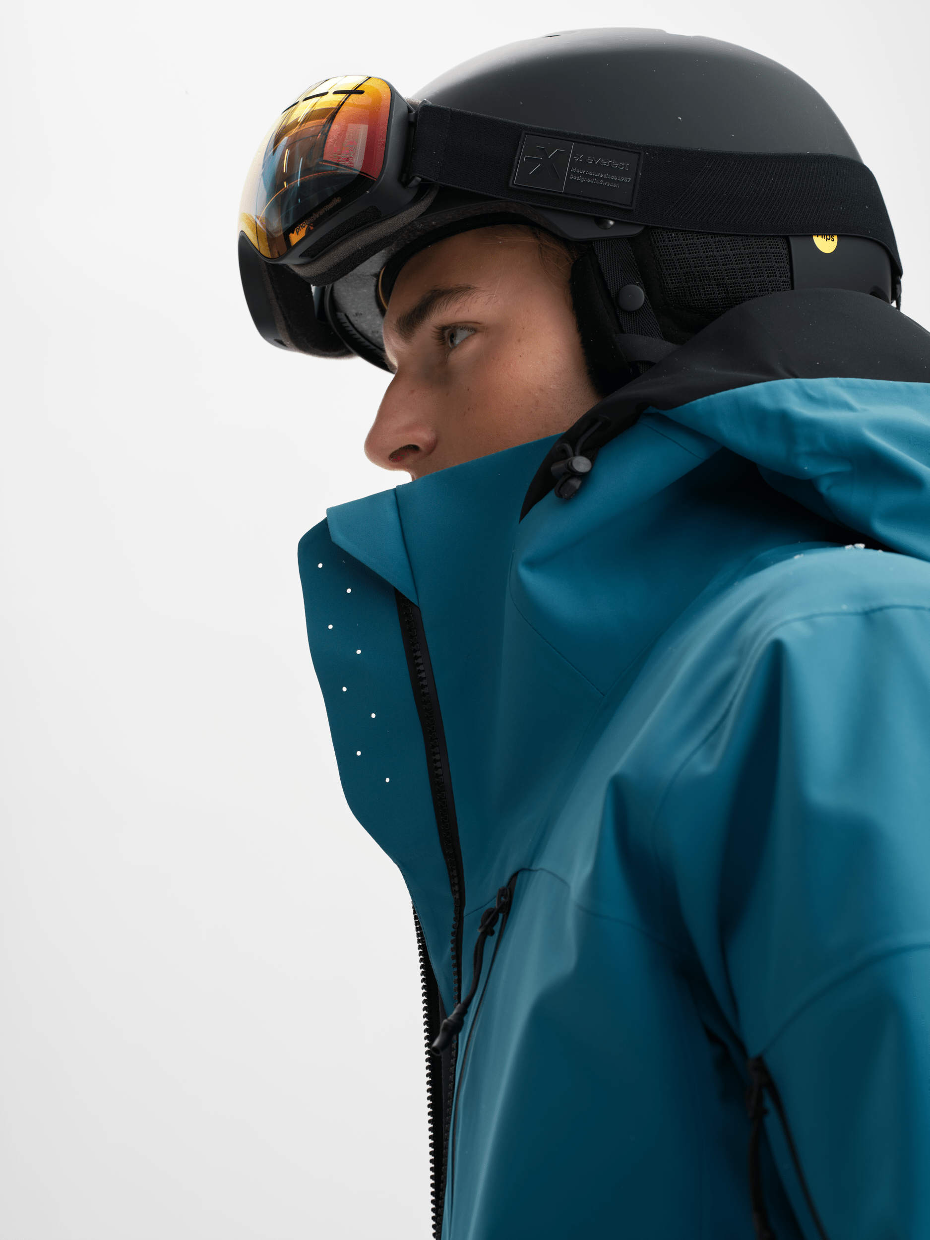 ICON 3 LAYER JACKET GLACIER BLUE Everest Ski & Snowboard Jacket