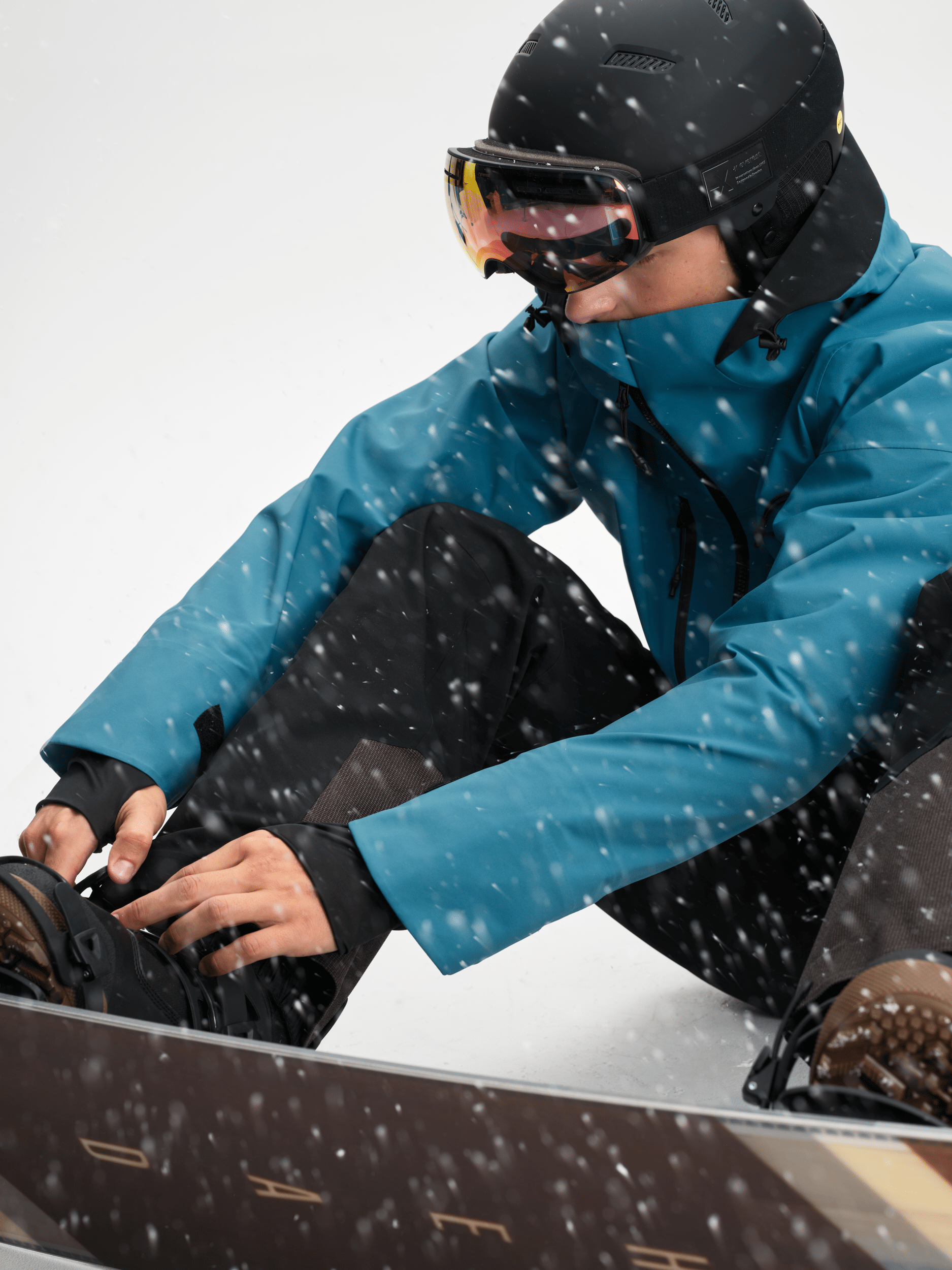 ICON 3-LAGEN-JACKE GLACIER BLAU Everest Ski- & Snowboardjacke