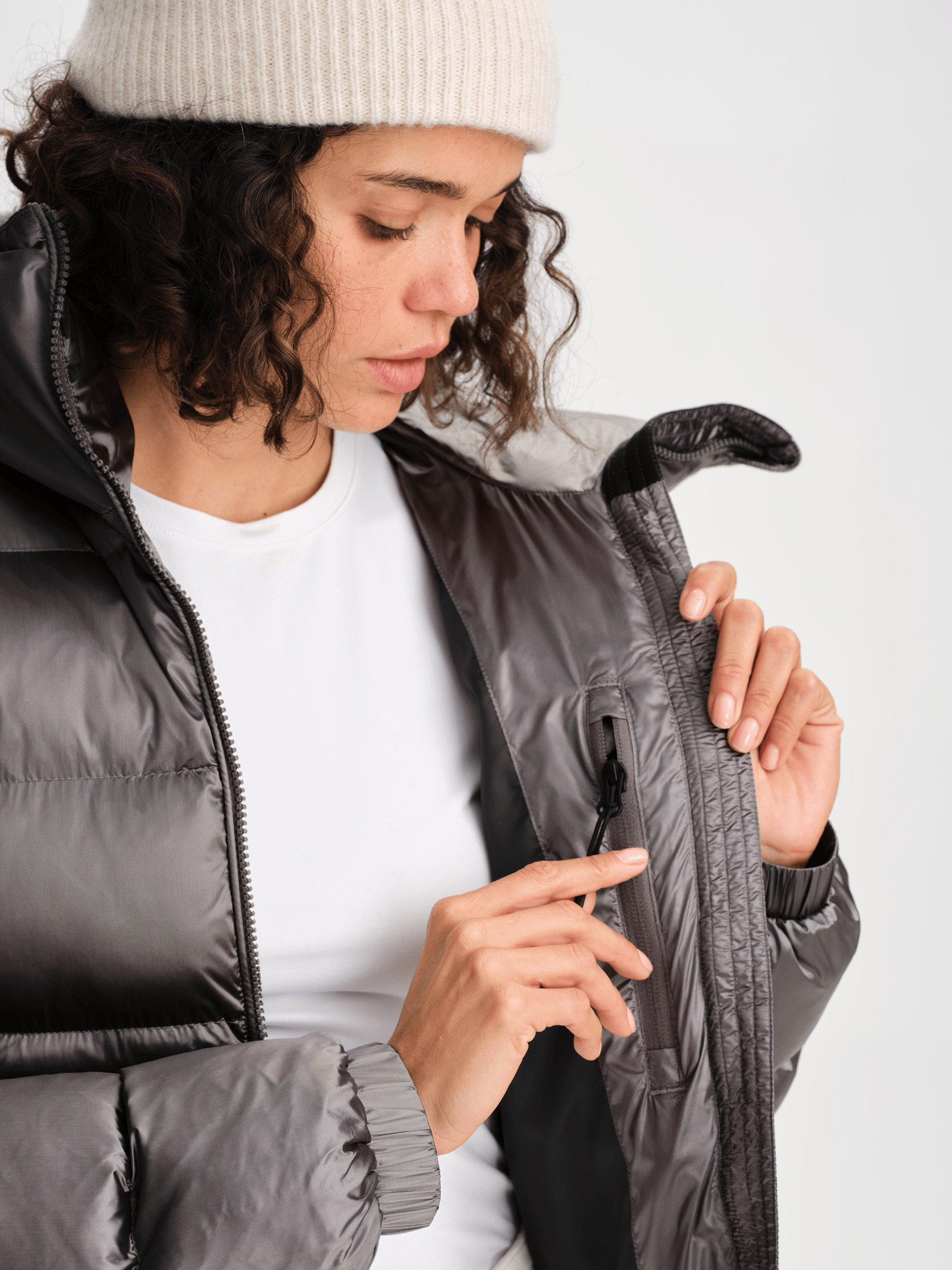 MINYA JACKE STEINGRAU Everest Jacke