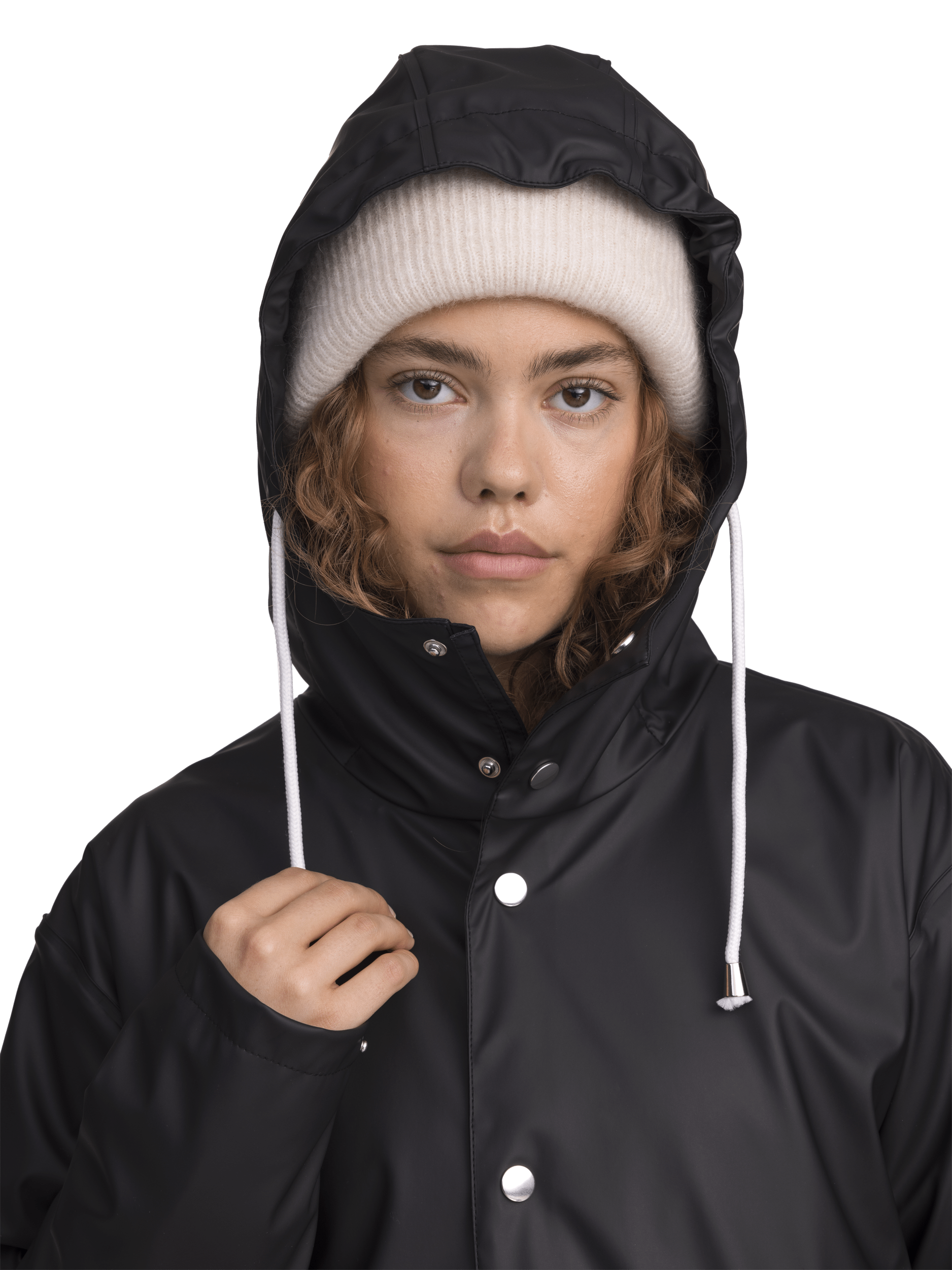 RAIN WARM COAT BLACK Everest All Weather Coat