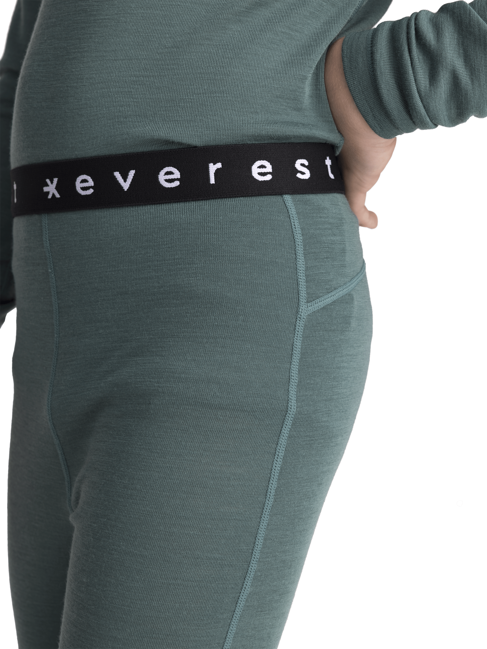 WOOL FIRST LAYER PANT KHAKI GREEN Everest First Layer Wool