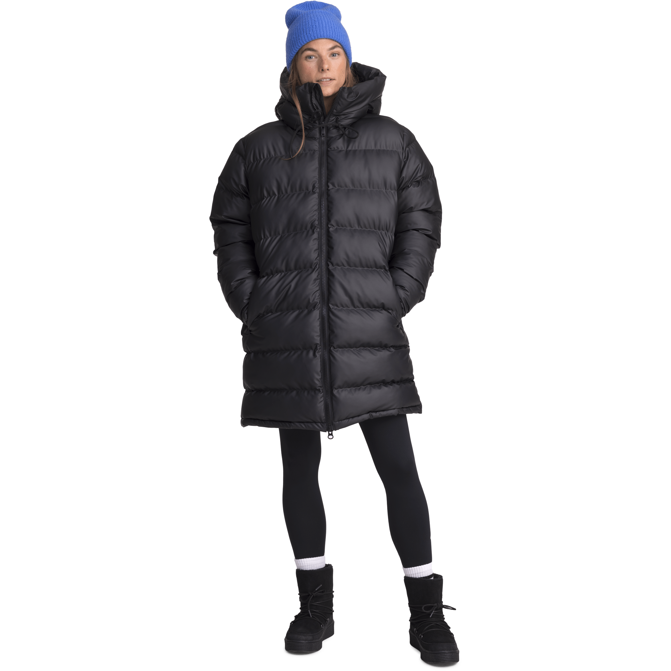 GORYU PARKA CZARNY UNISEX Everest Pikowana parka