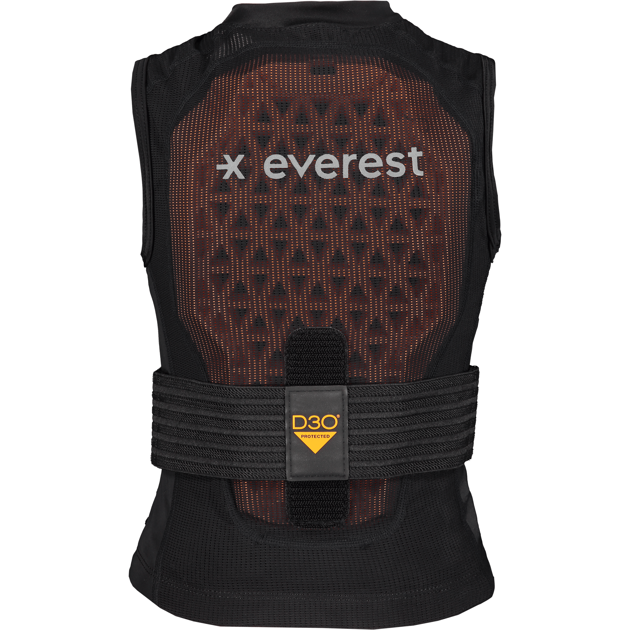 DESCENDER D3O VEST BACK PROTECTOR BLACK/ORANGE JUNIOR Everest Back Protection