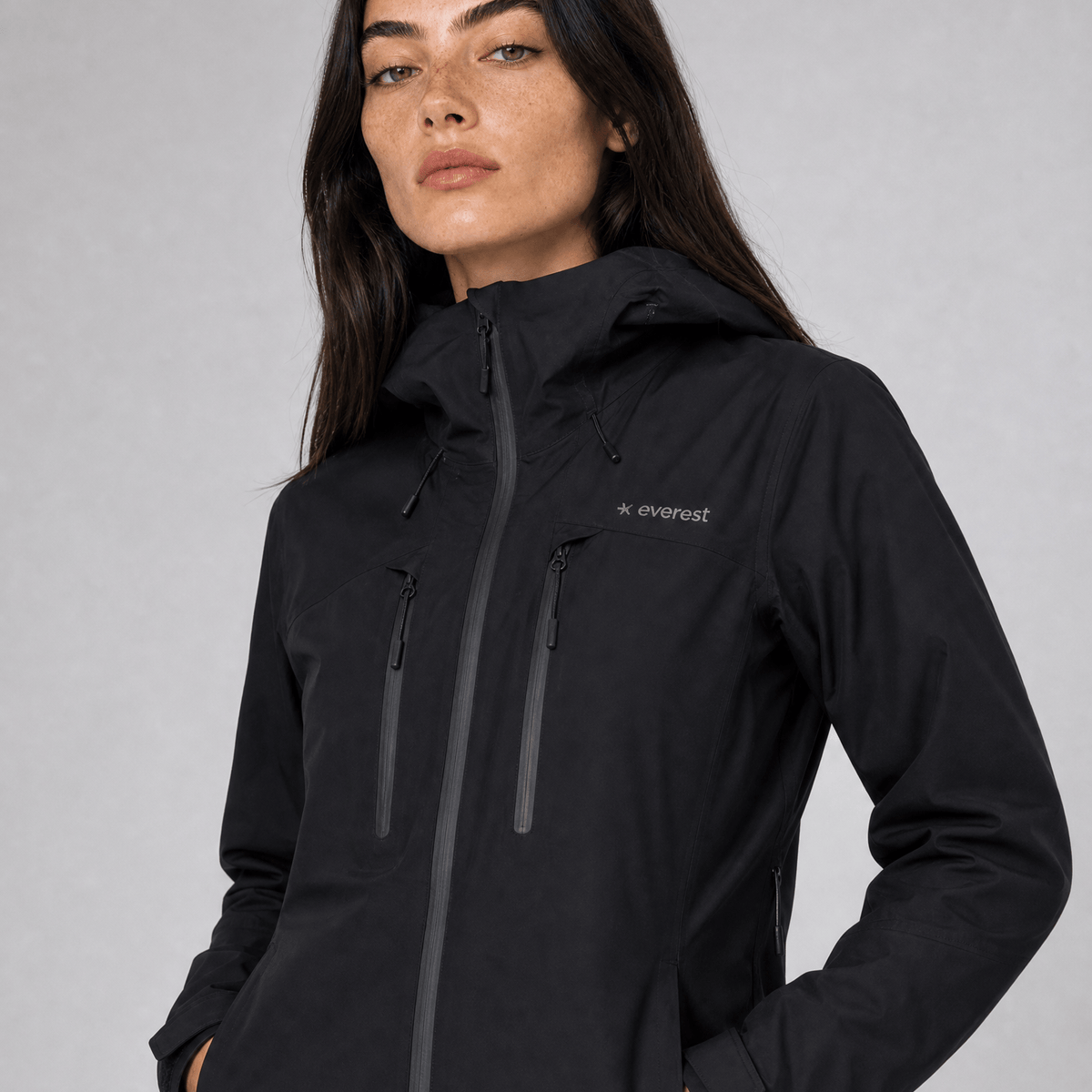 VENTURE 3L SHELL JACKET BLACK WOMEN