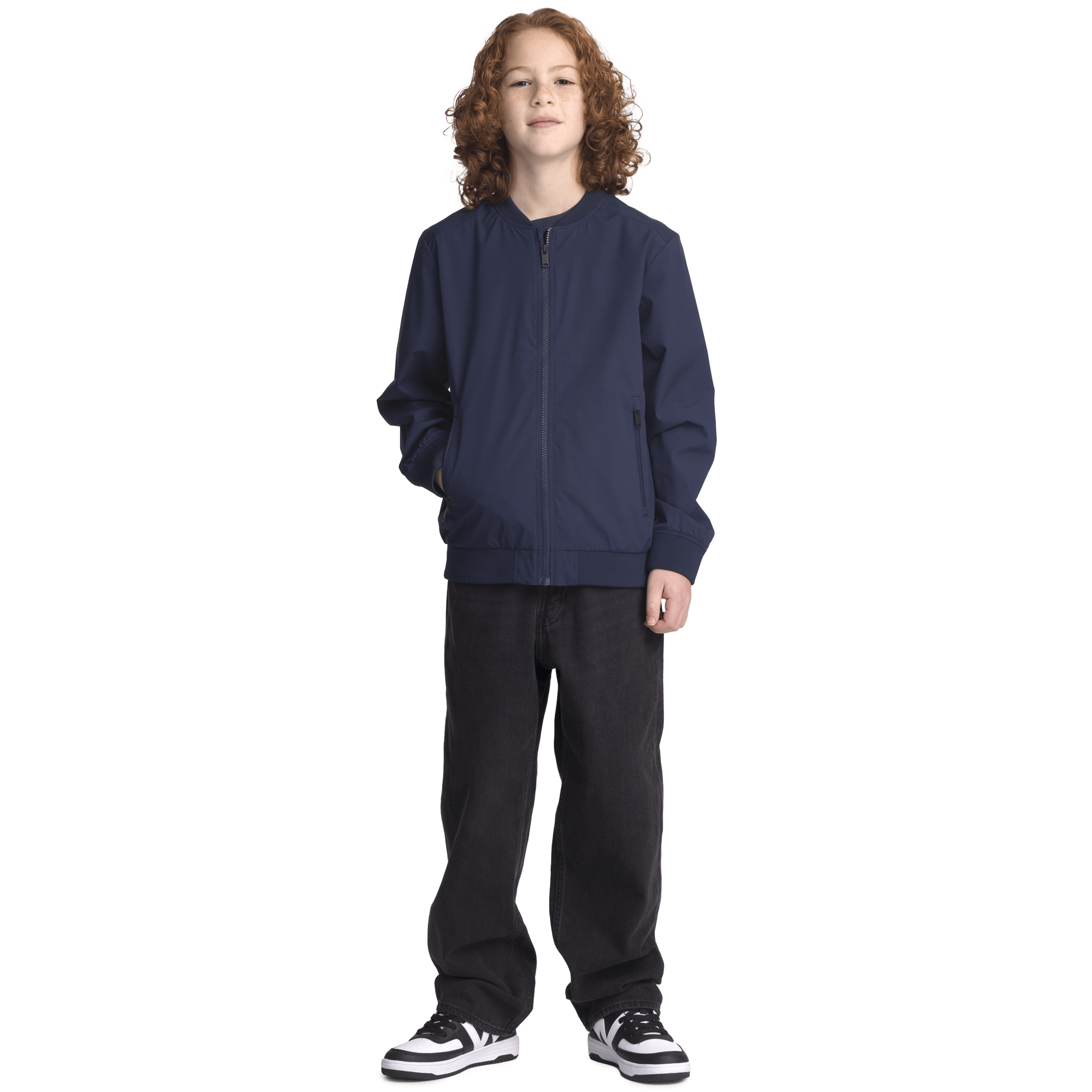 NEBO BOMBER JACKE NAVY- JUNIOR Everest Allwetterjacke