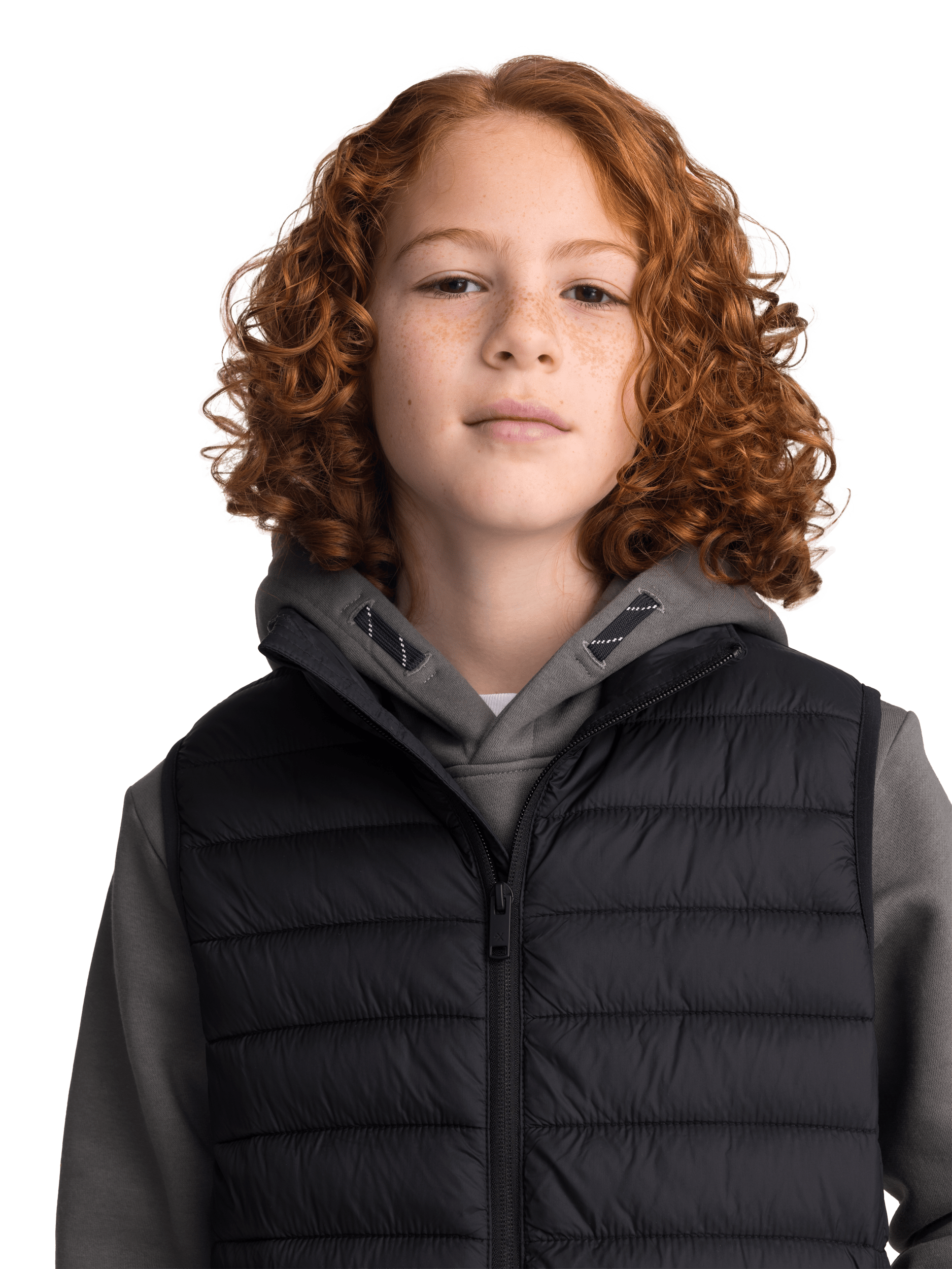 OMU LINER VEST BLACK JUNIOR Everest Padded Vest
