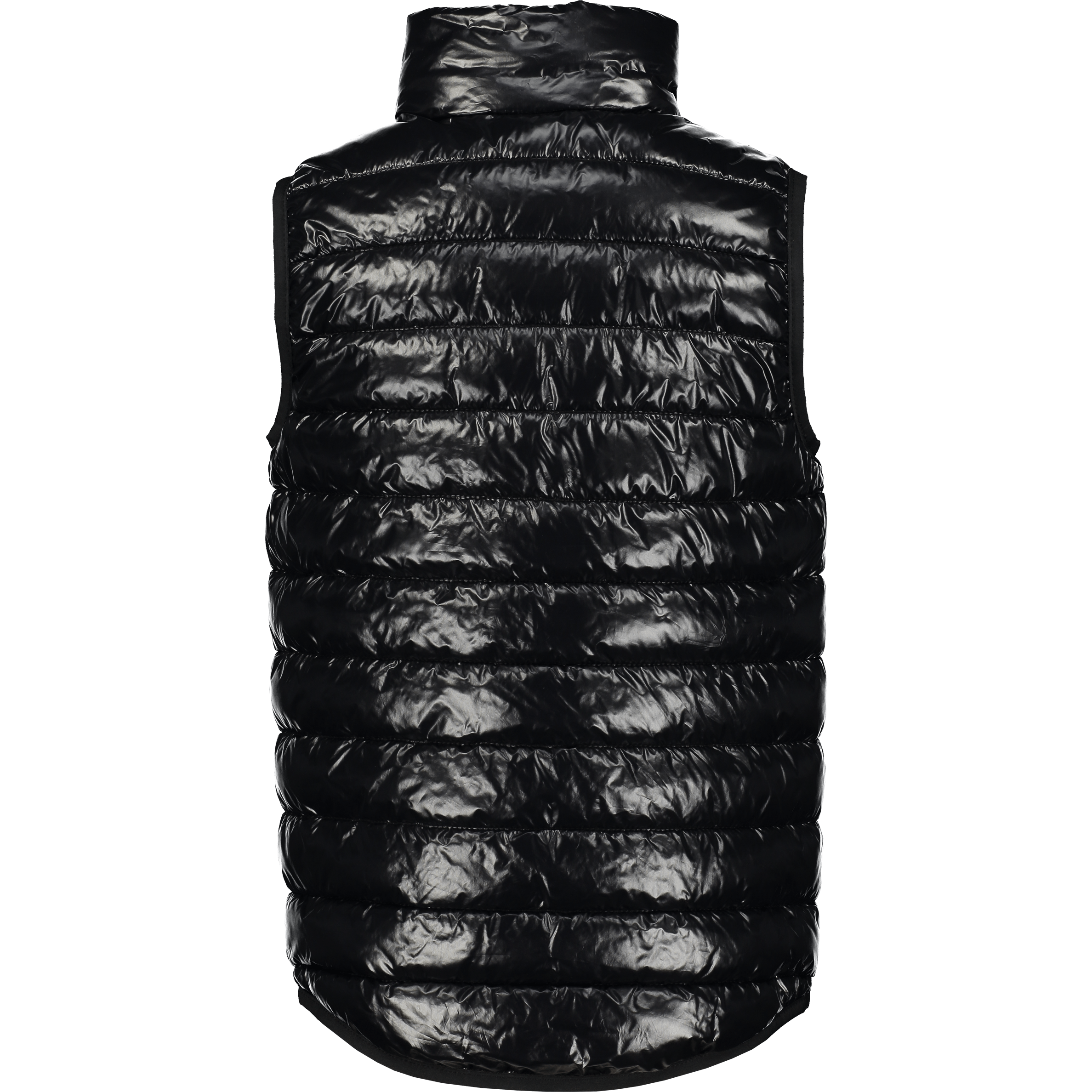 OMU KAMIZELKA PODPINKA BŁYSZCZĄCA CZARNA JUNIOR Everest Kamizelka ocieplana