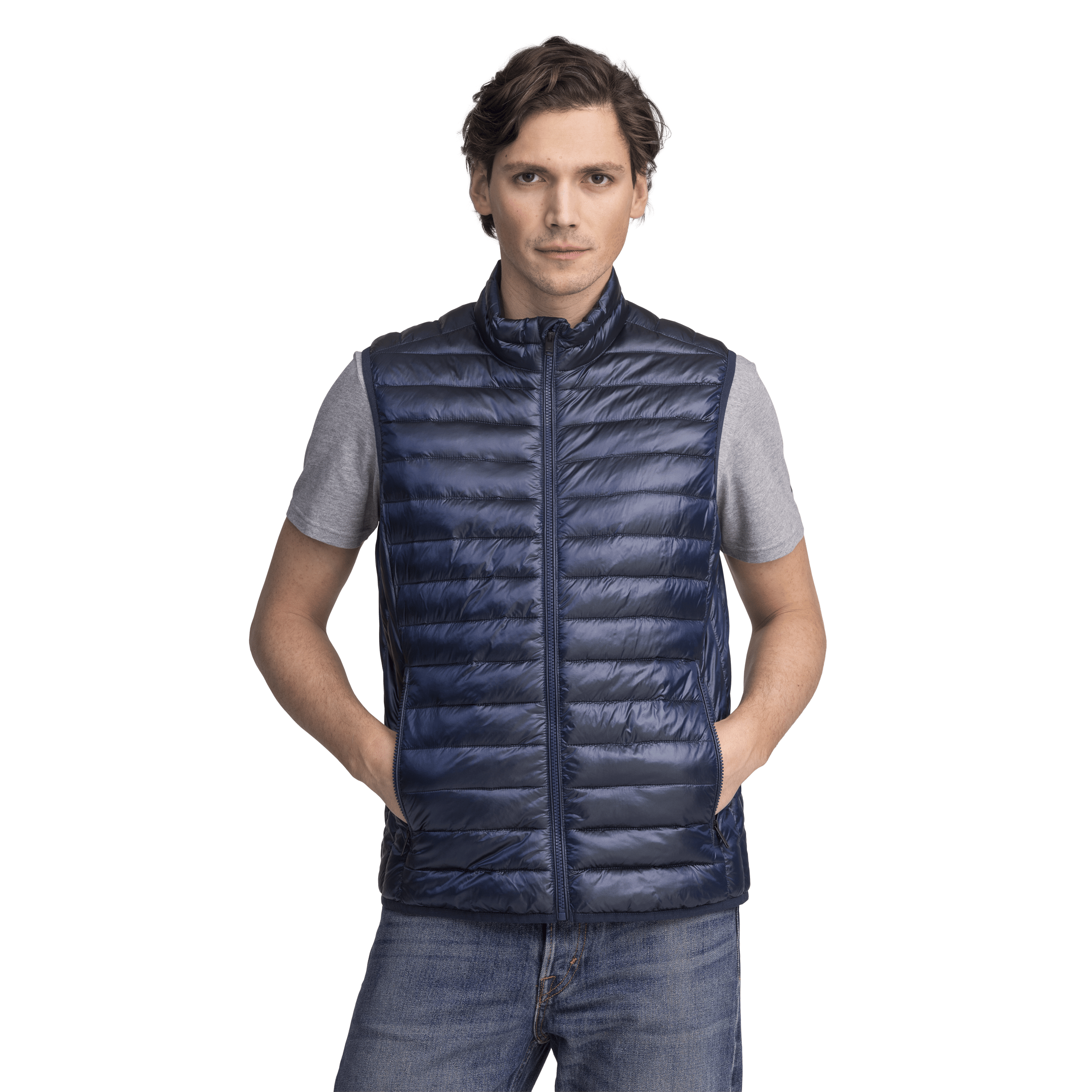 PRIEL LINER WESTE MARINEBLAU Everest Gepolsterte Weste