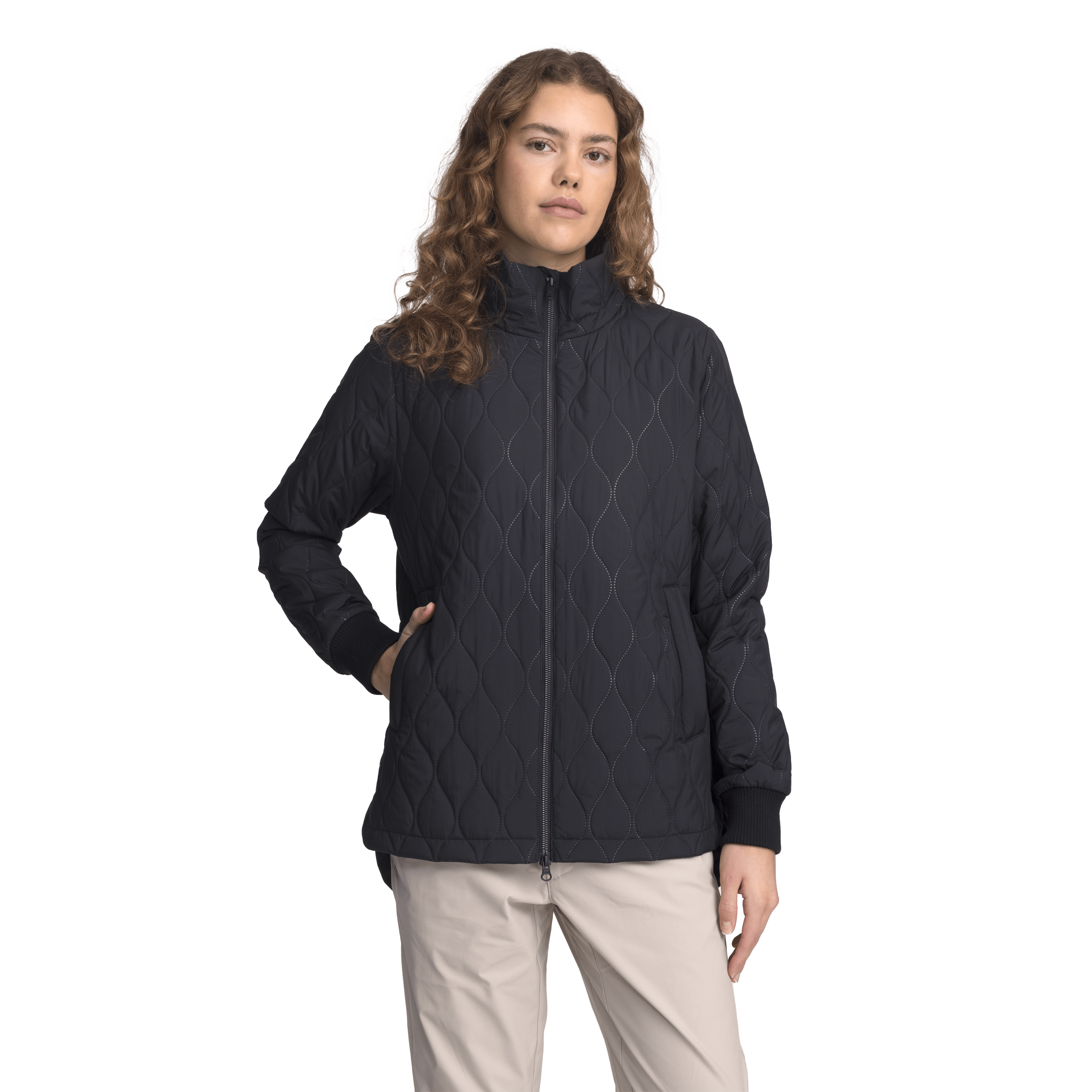 EMORY QUILT-Jacke Schwarz Damen Everest Jacke