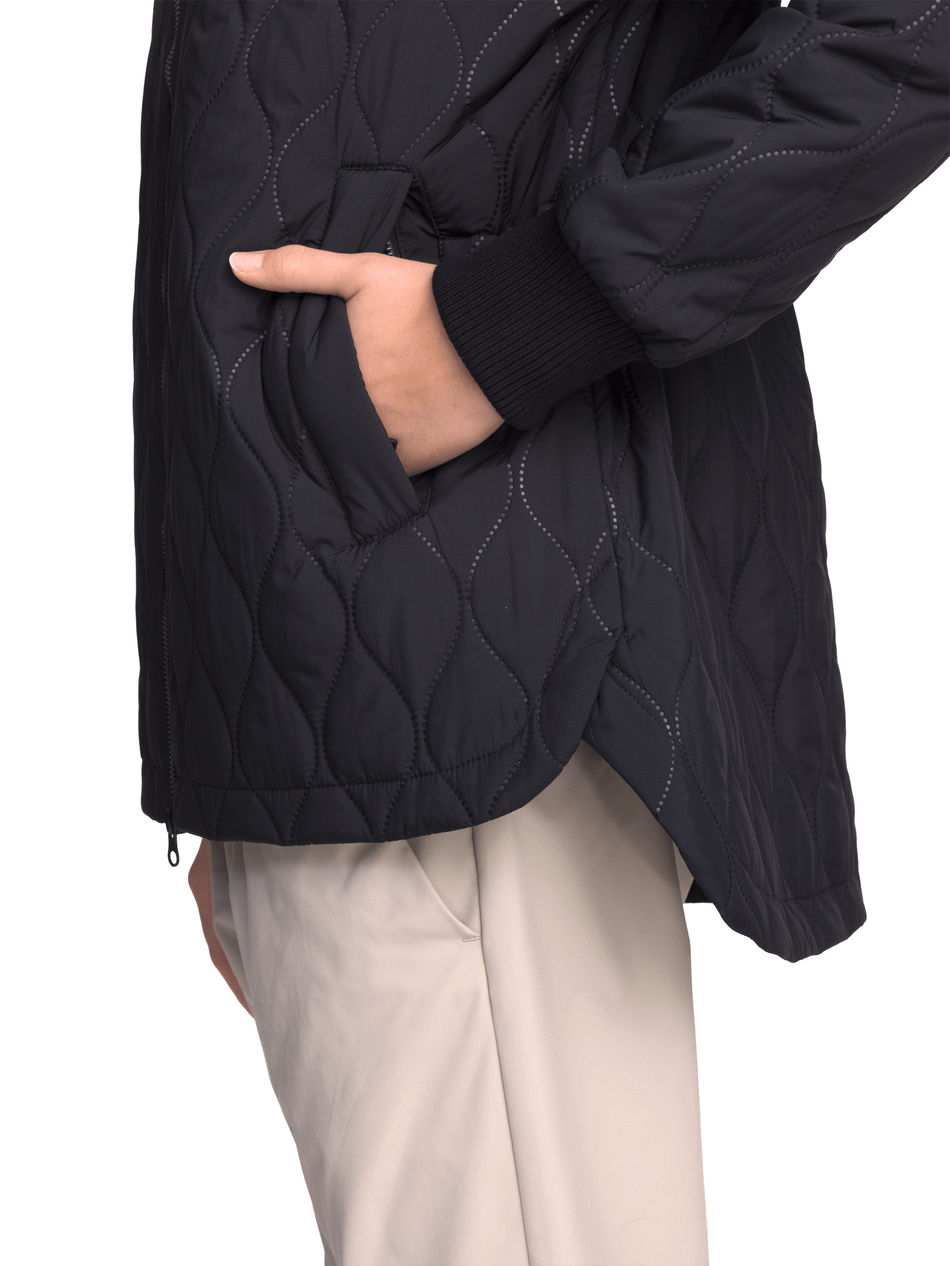 EMORY QUILT-Jacke Schwarz Damen Everest Jacke