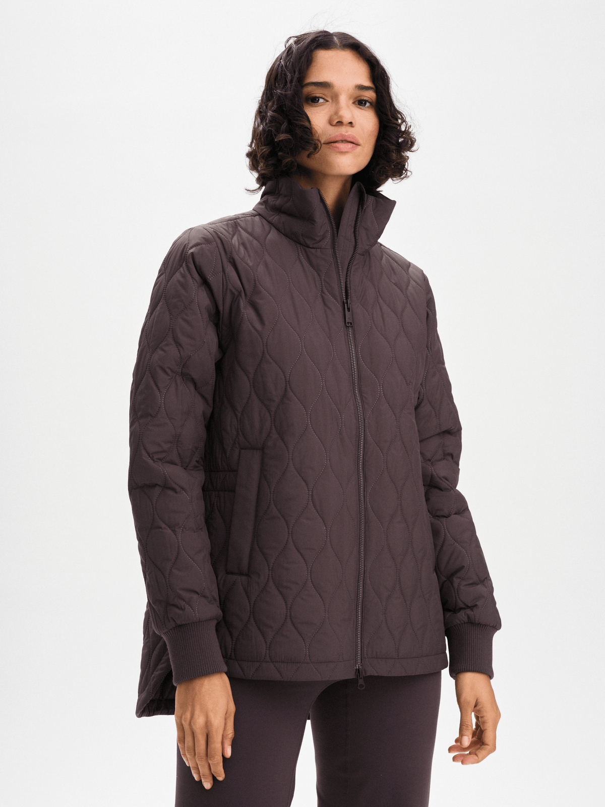 EMORY QUILT JACKET PLUM SLATE Everest Jacket