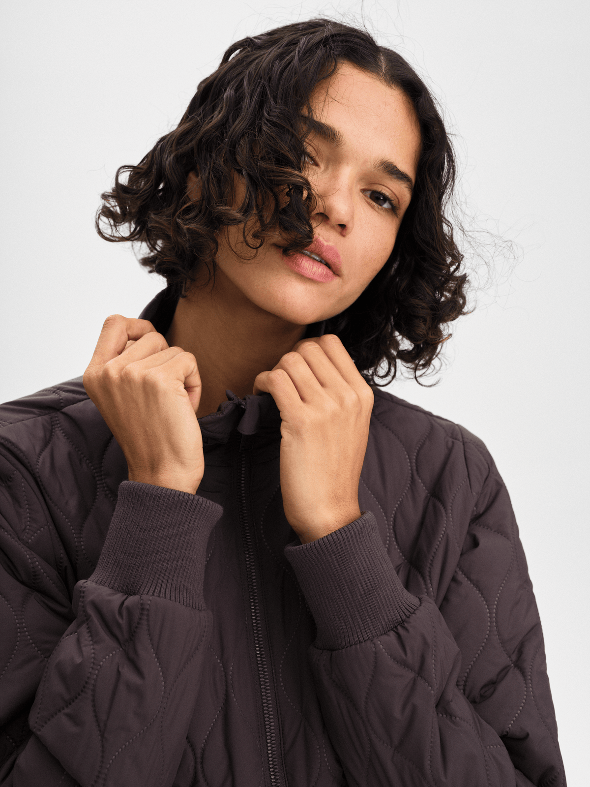 EMORY QUILT JACKET PLUM SLATE Everest Jacket