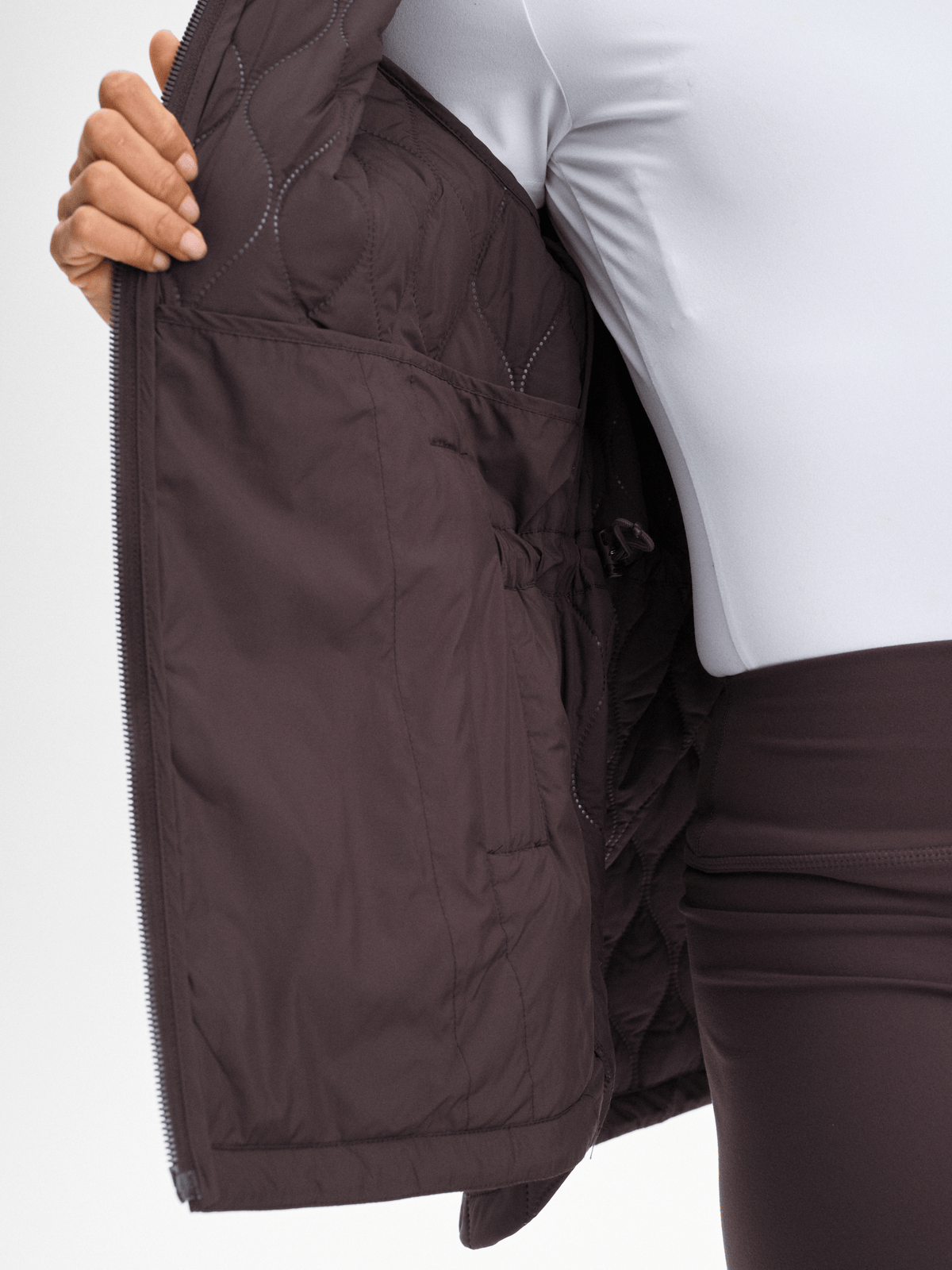 EMORY QUILT JACKET PLUM SLATE Everest Jacket