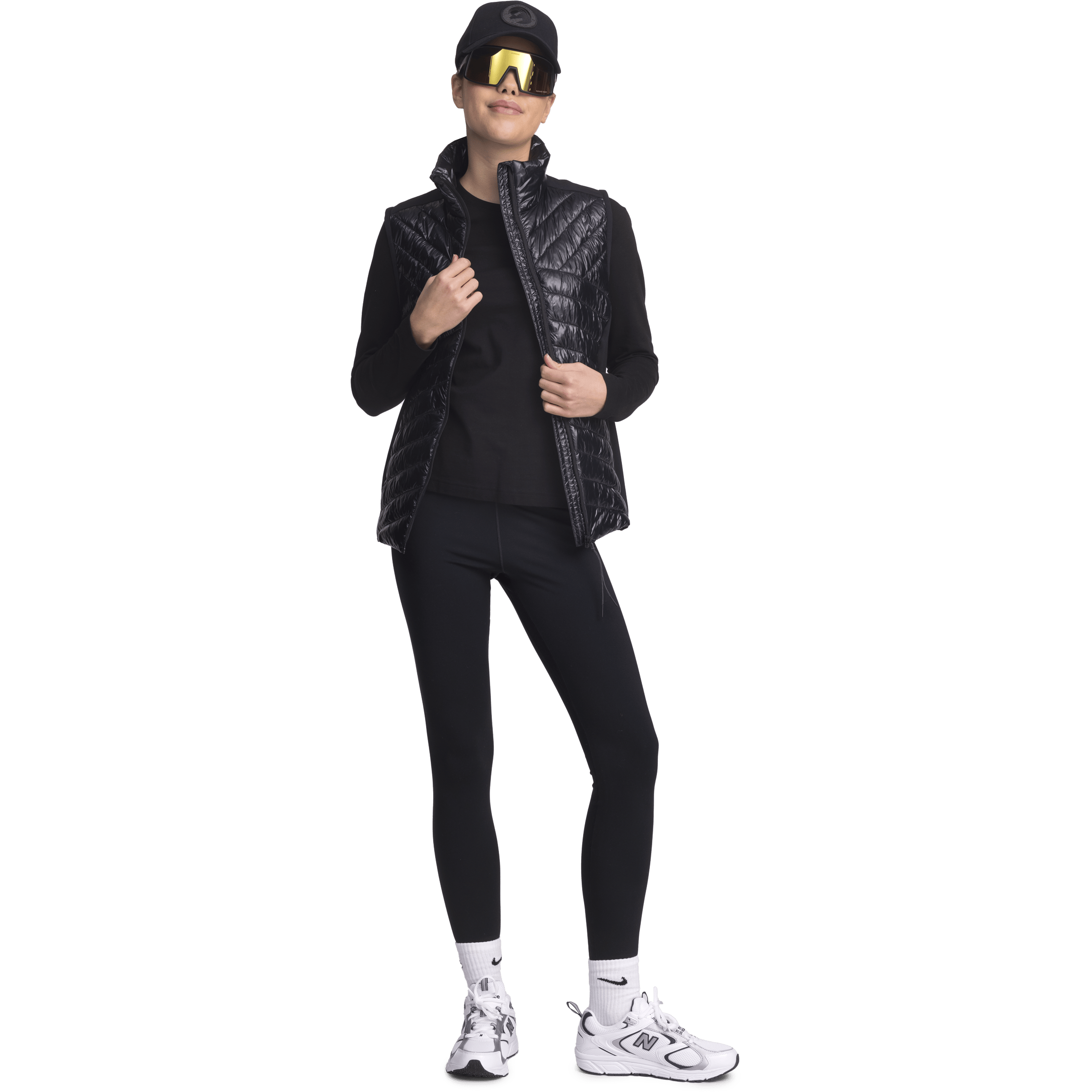 KITA KAMIZELKA HYBRYDOWA CZARNA DAMSKA Everest Kamizelka ocieplająca