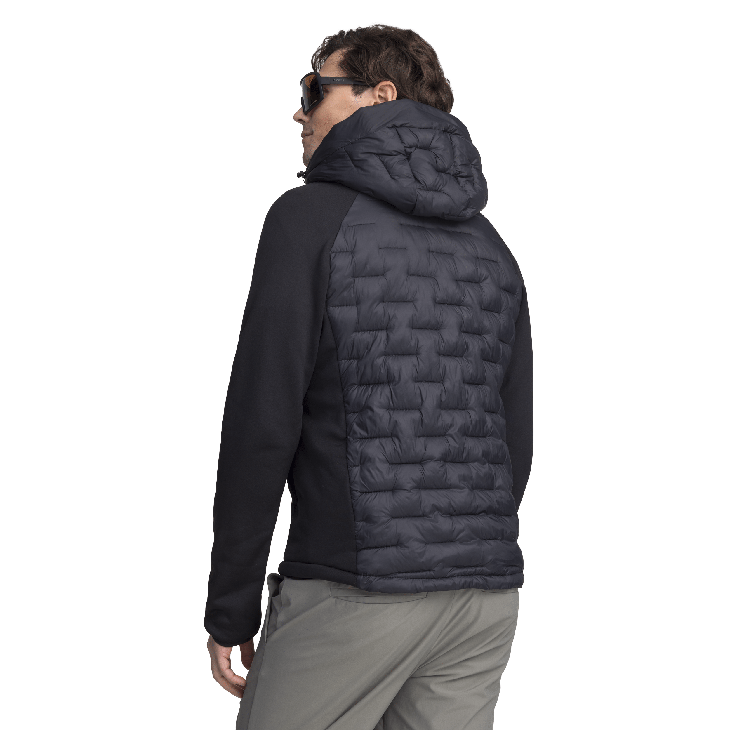 HYBRID HOOD JACKET  SCHWARZ Everest Jacke