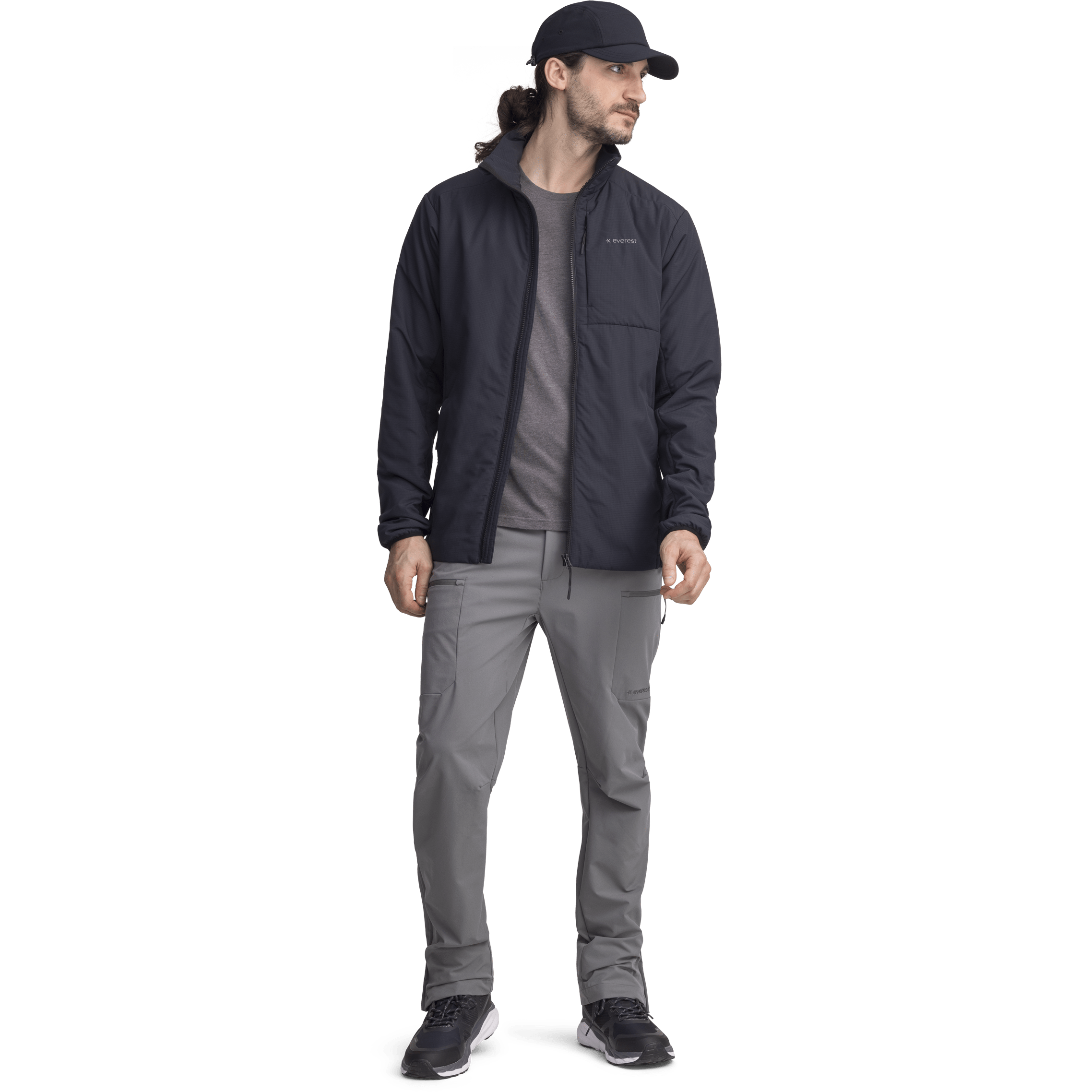 KURTKA VENTURE HYBRID BLACK MĘSKA Everest Kurtka