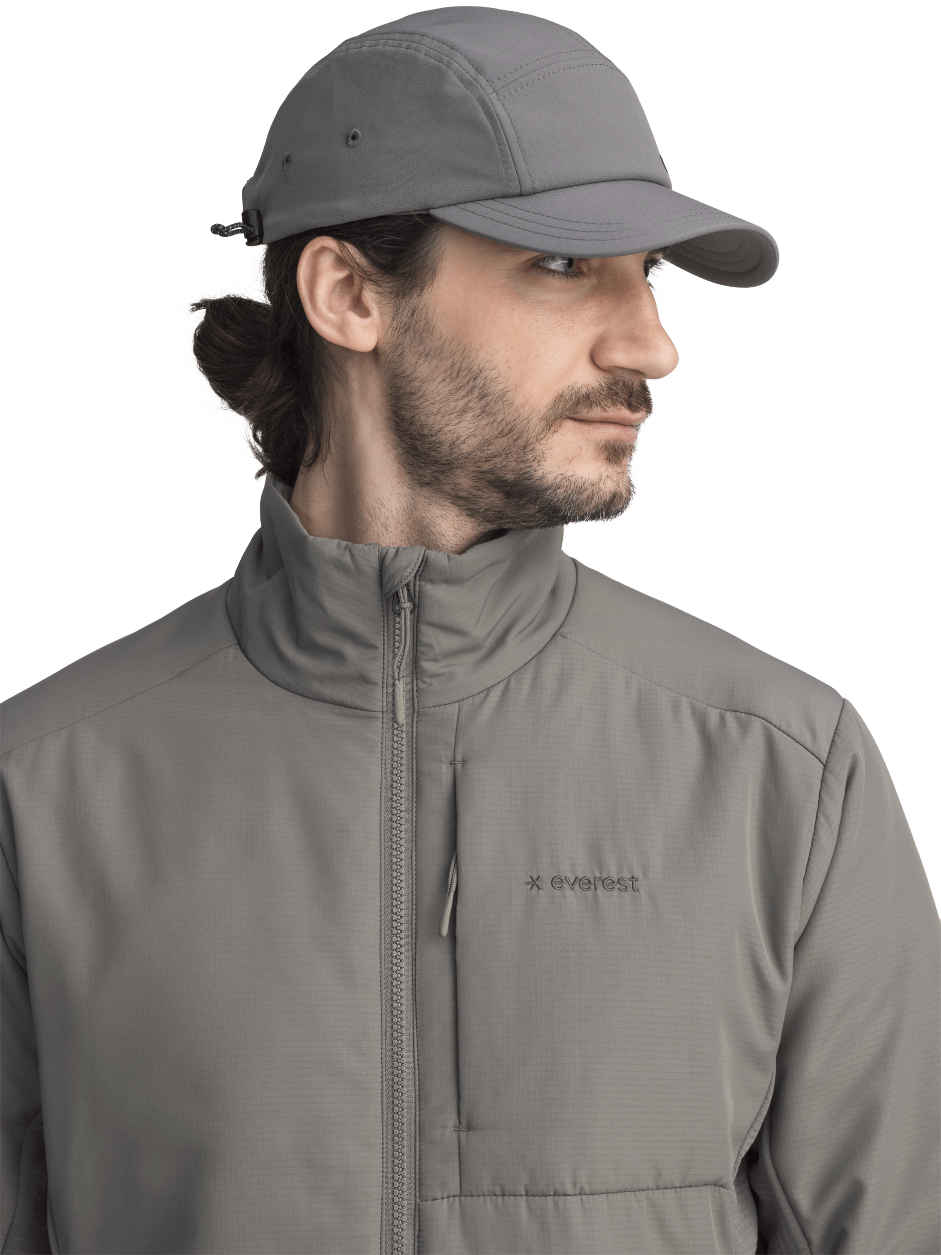 KURTKA VENTURE HYBRID KHAKI SZARY MĘSKA Everest Kurtka