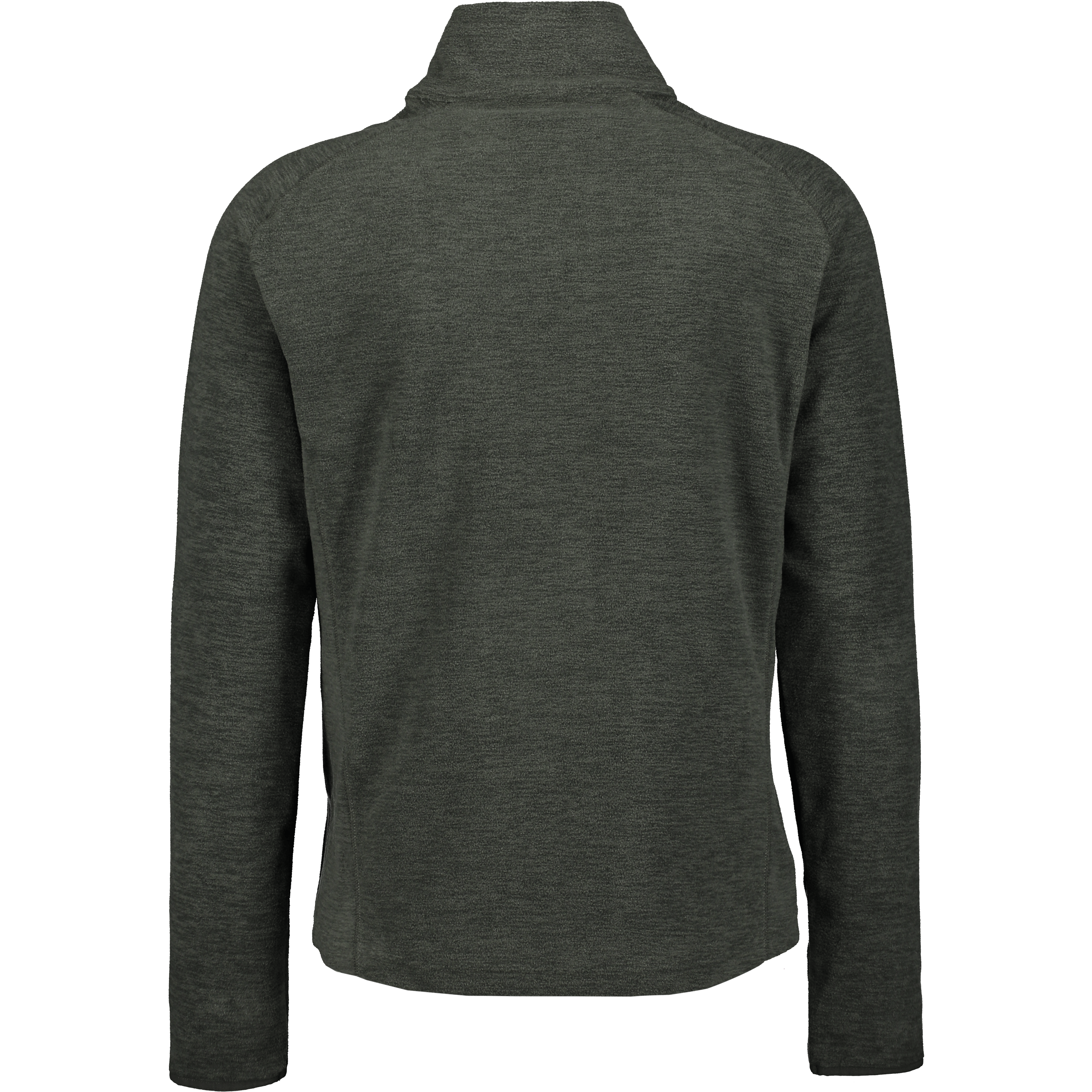 ZIP FLEECE JACKET DARK GREEN MELANGE MEN Everest Second Layer Fleece