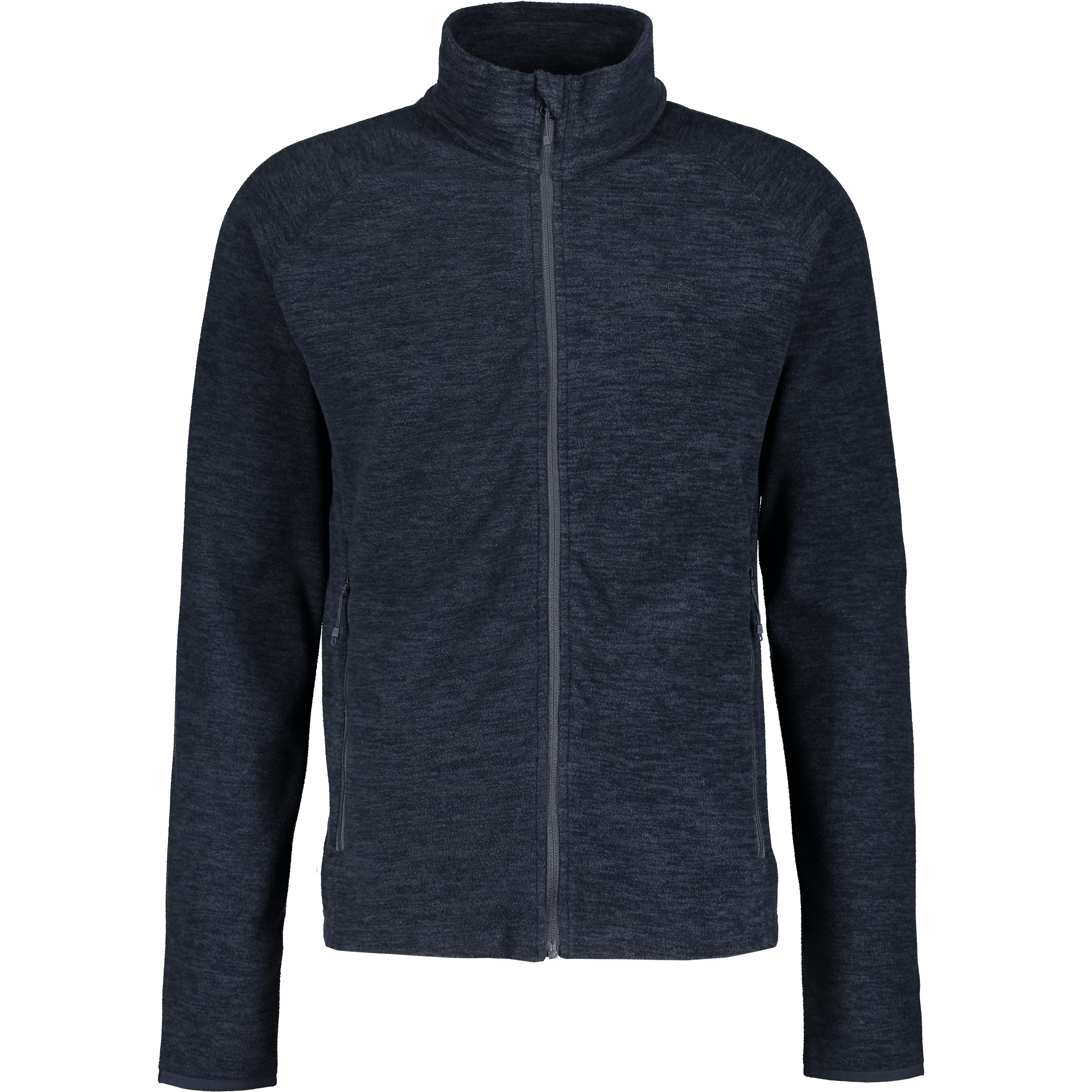 ZIP FLEECE JACKET  NAVY MELANGE Everest Second Layer