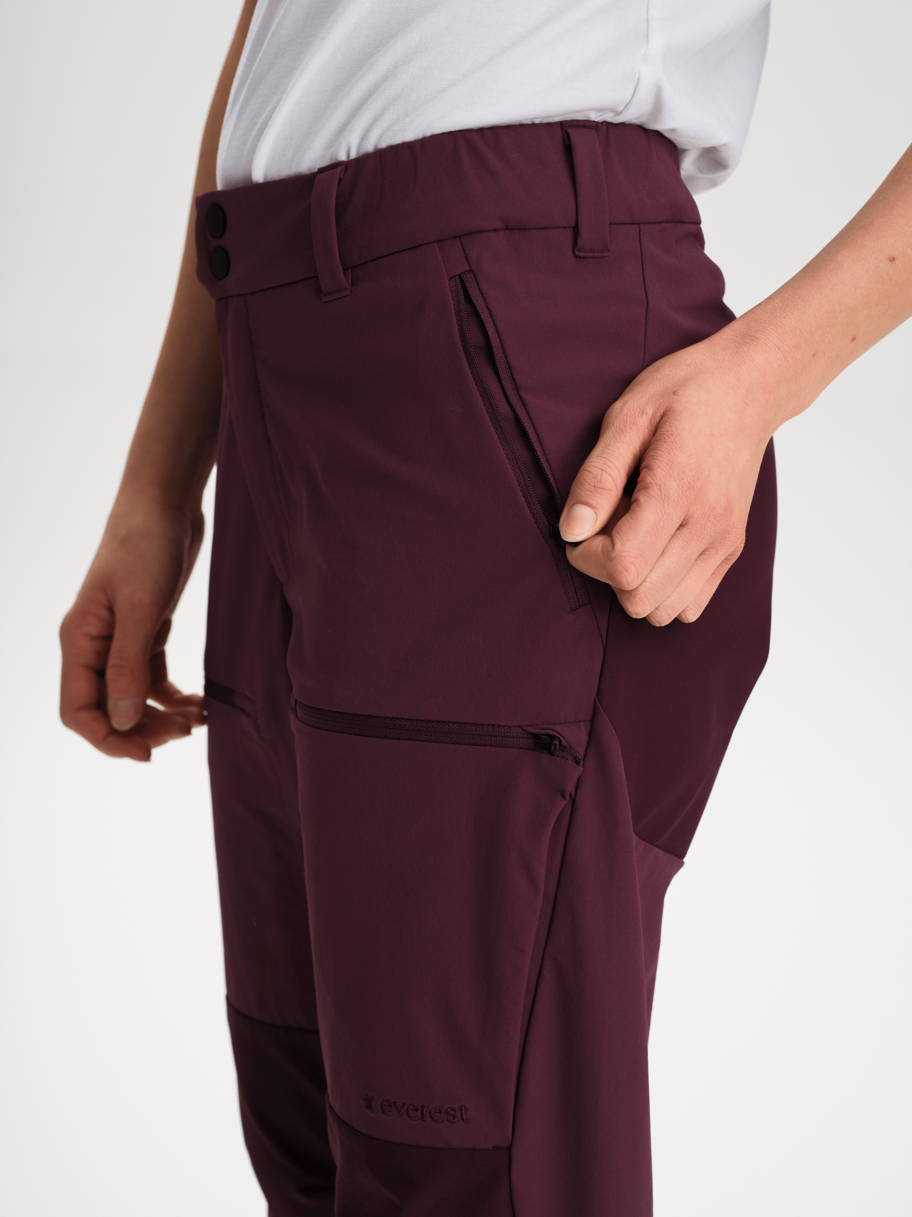 HIKE HOSE MAUVE WINE Damen Everest Outdoorhose