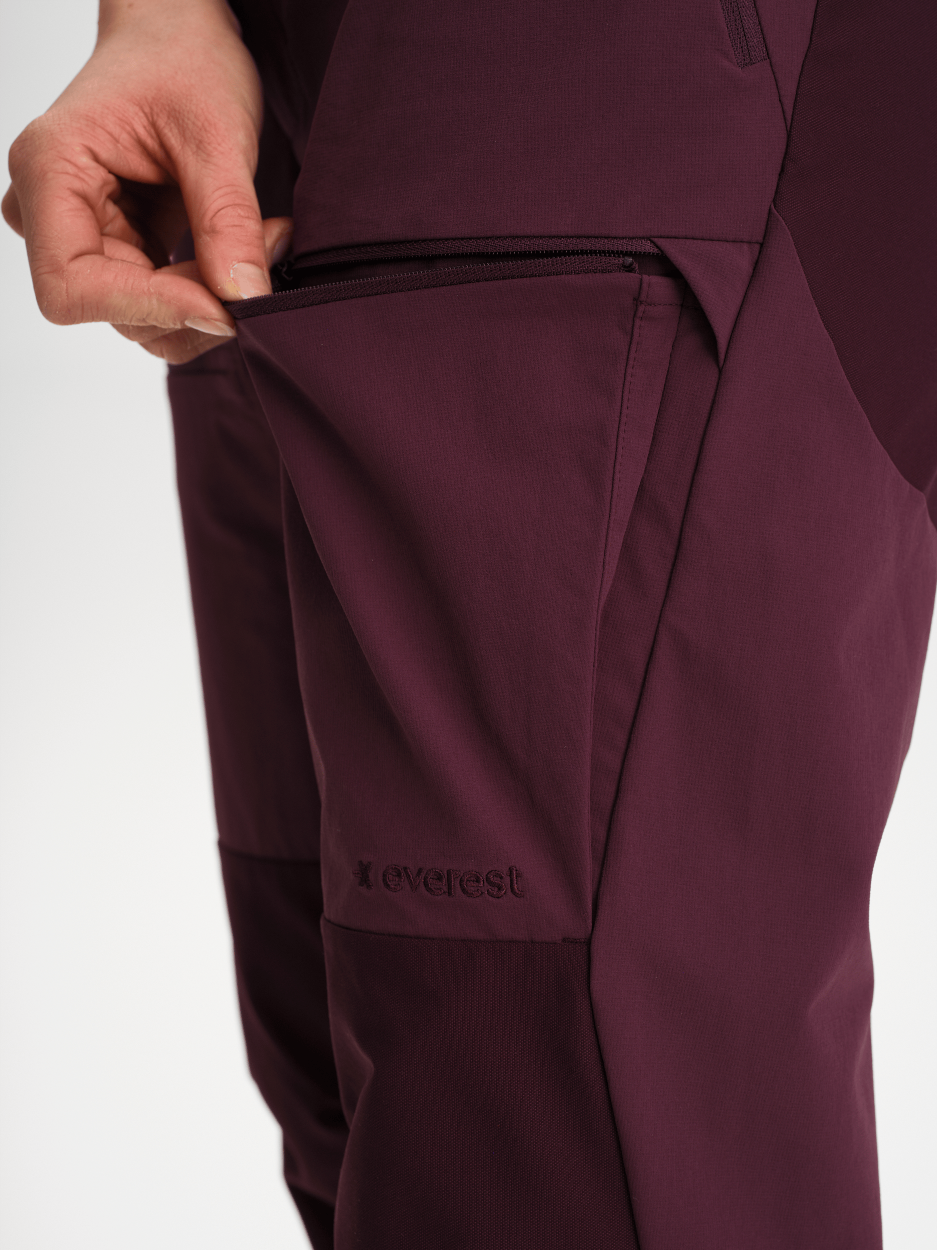 HIKE HOSE MAUVE WINE Damen Everest Outdoorhose