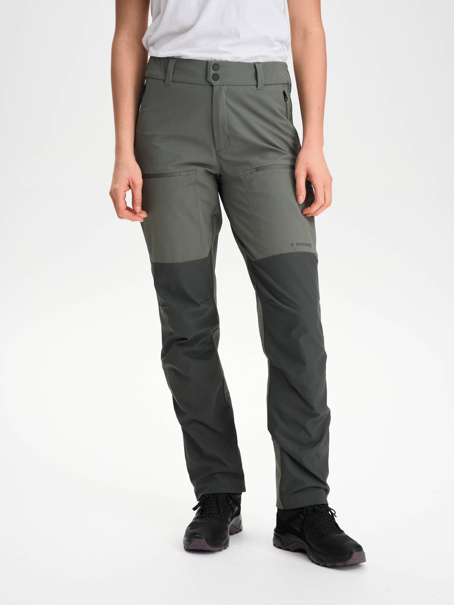 HIKE HOSE KHAKI GRAU Damen Everest Outdoorhose