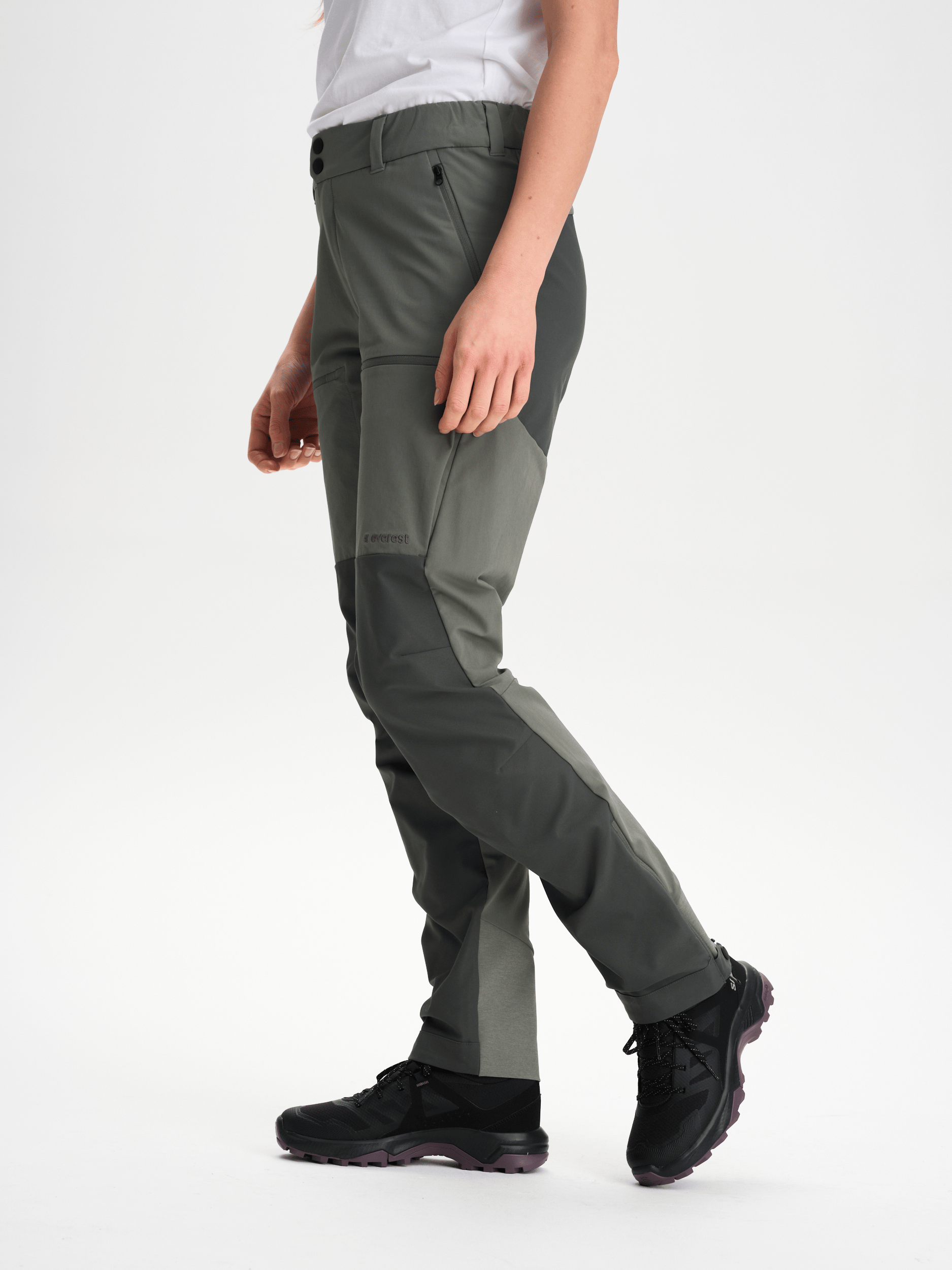 HIKE HOSE KHAKI GRAU Damen Everest Outdoor-Hose