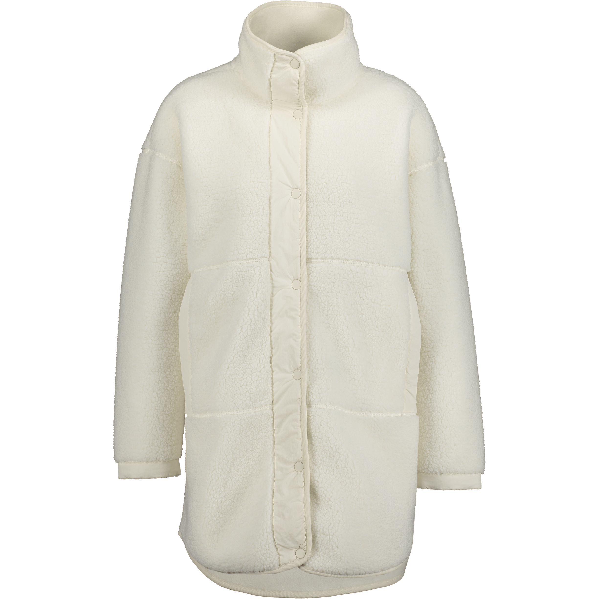 HAYDEN PILE COAT OFF WHITE Everest Pile Fleece