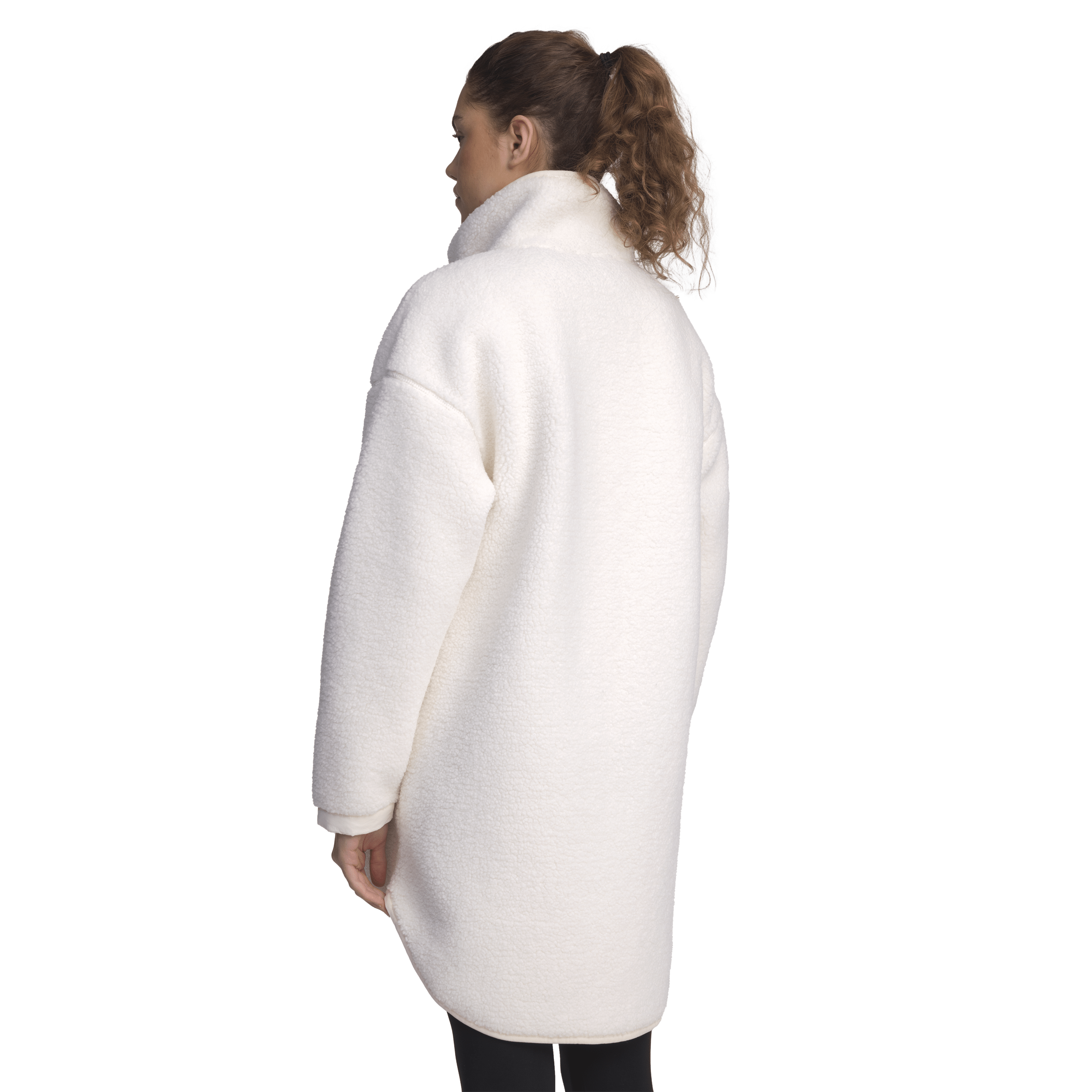 HAYDEN PILE COAT OFF WHITE Everest Pile Fleece