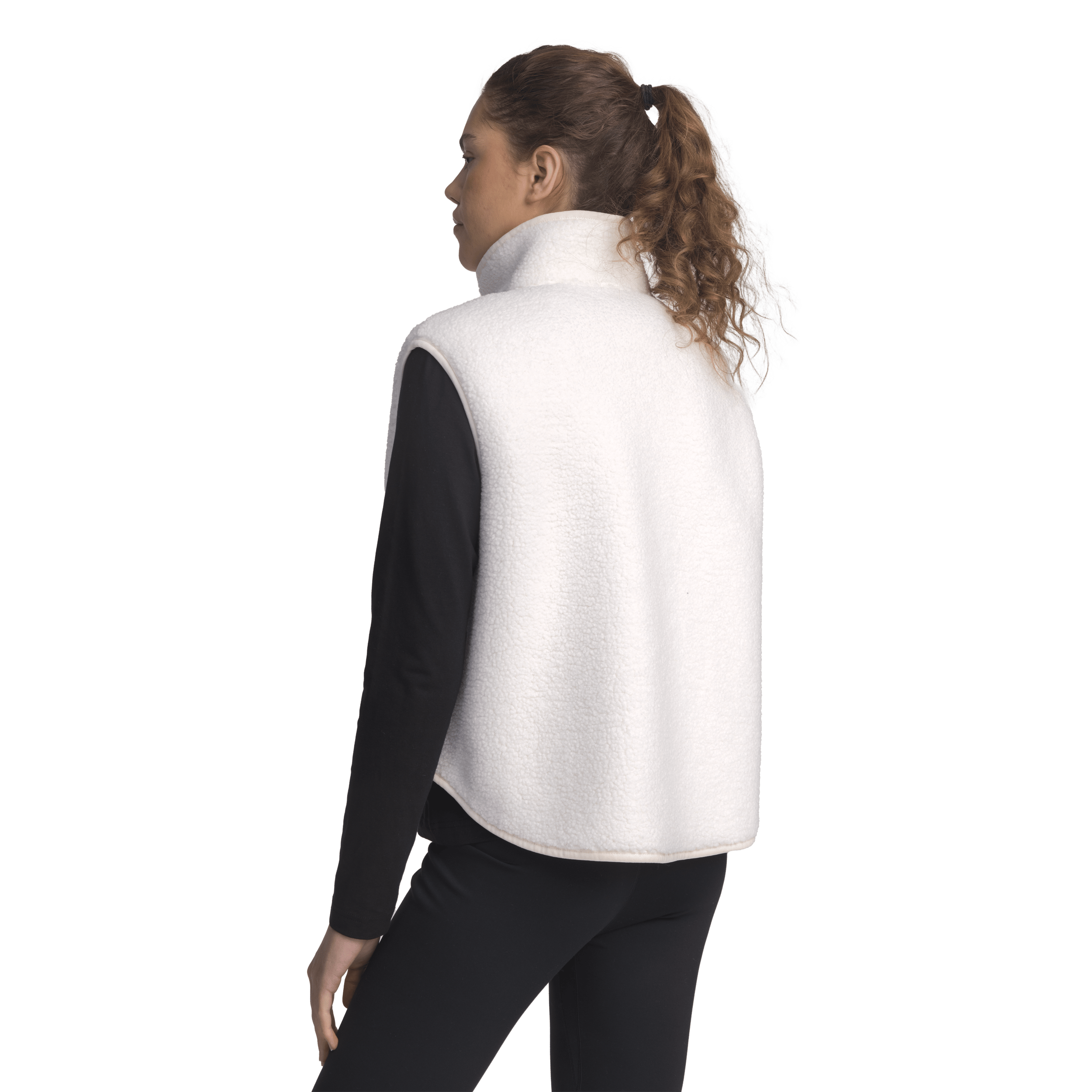 HAYDEN PILE VEST OFF WHITE WOMENS Everest Pile Fleece Vest