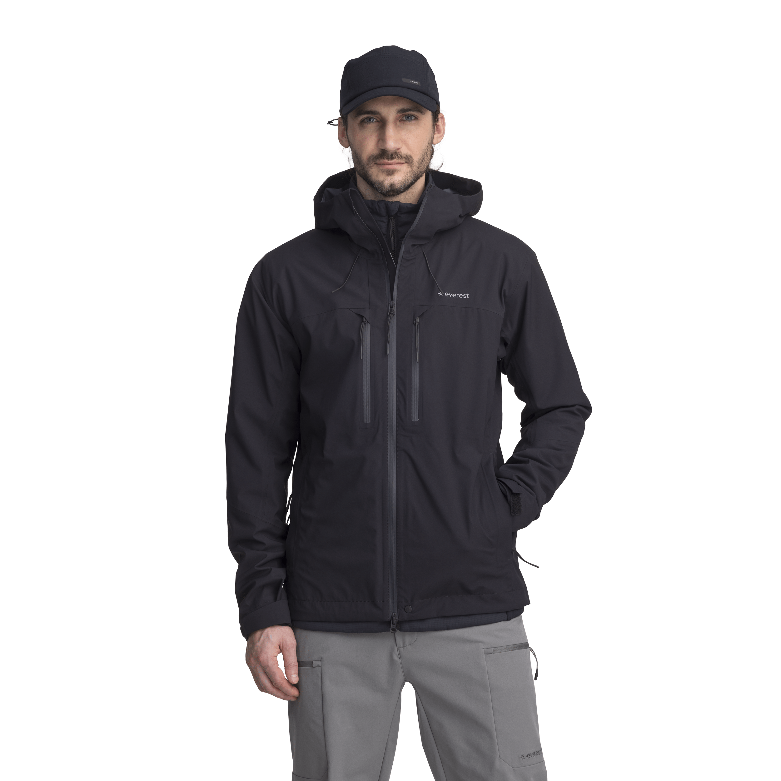 VENTURE 3L SHELL JACKET BLACK Everest Shell Jacket