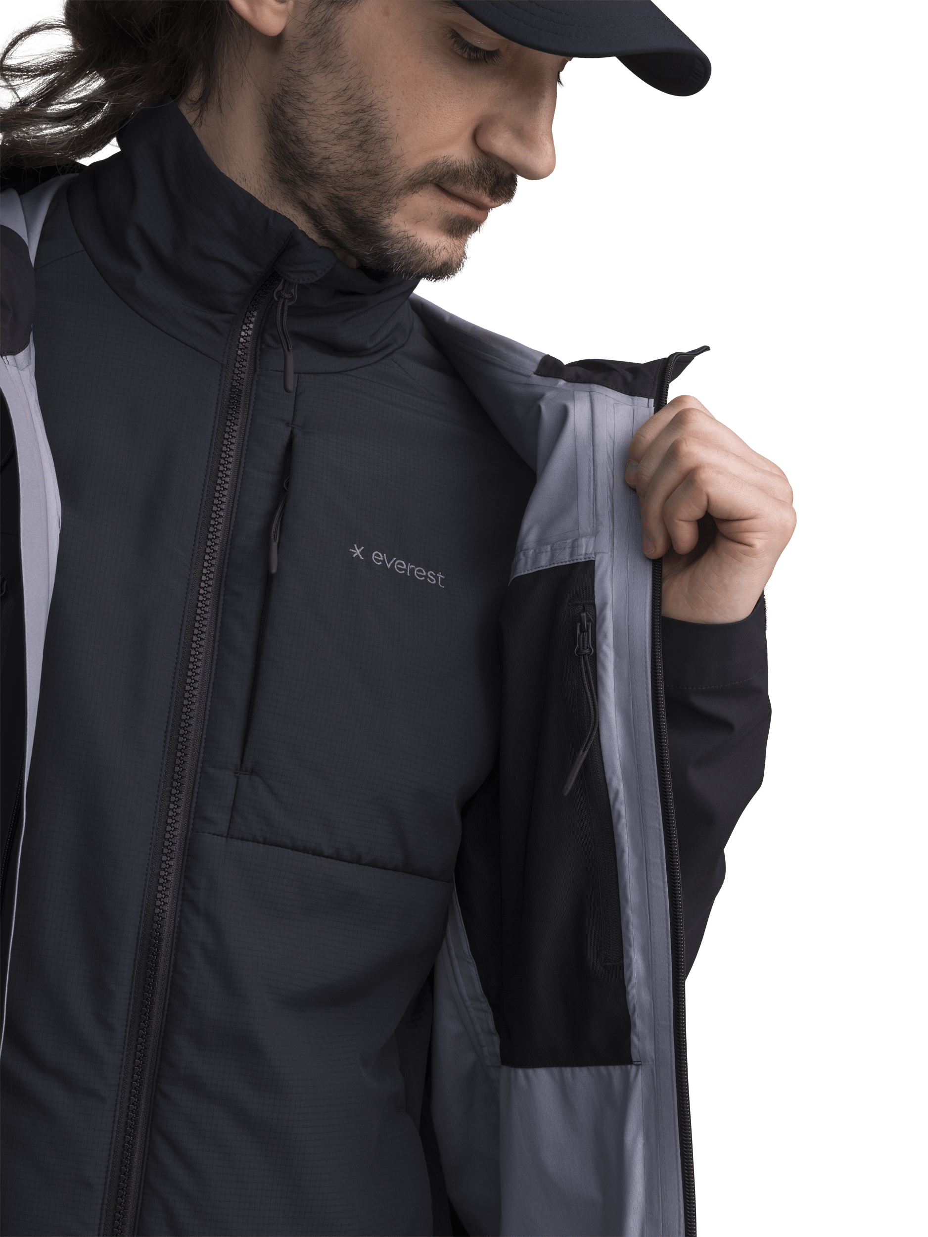 VENTURE 3L SHELL JACKET BLACK Everest Shell Jacket