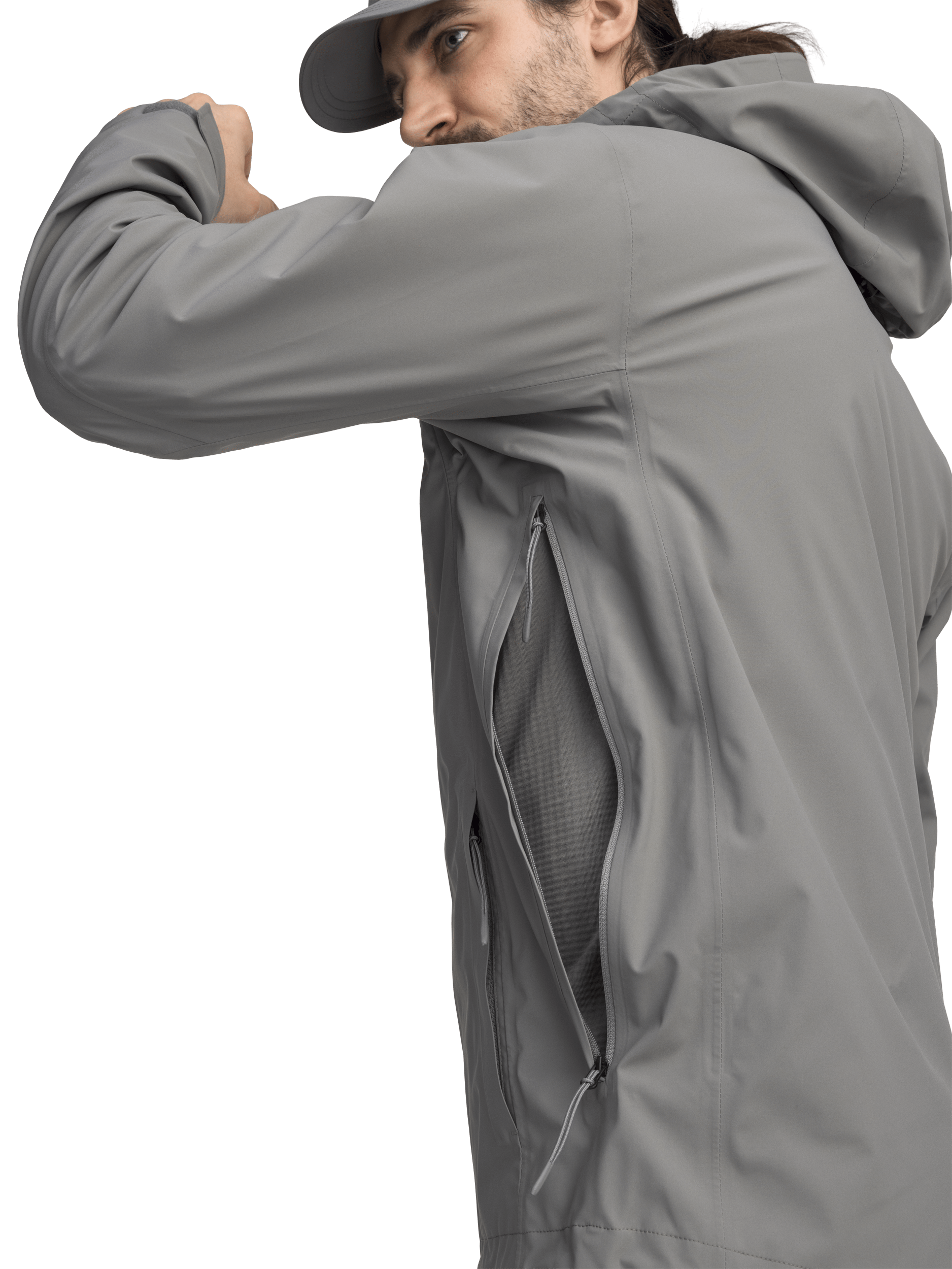 VENTURE 3L SHELL JACKET KHAKI GREY Everest Shell Jacket