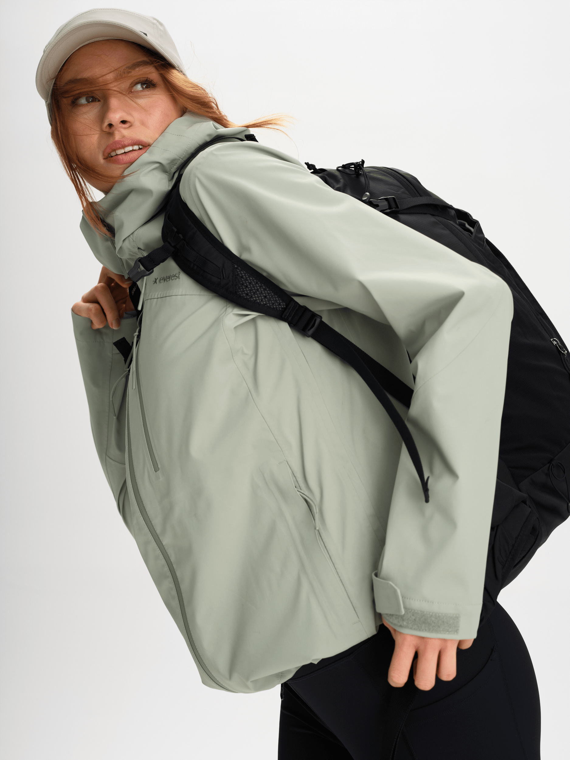 VENTURE 3L SHELLJACKE SAGE MIST Everest Shell Jacket