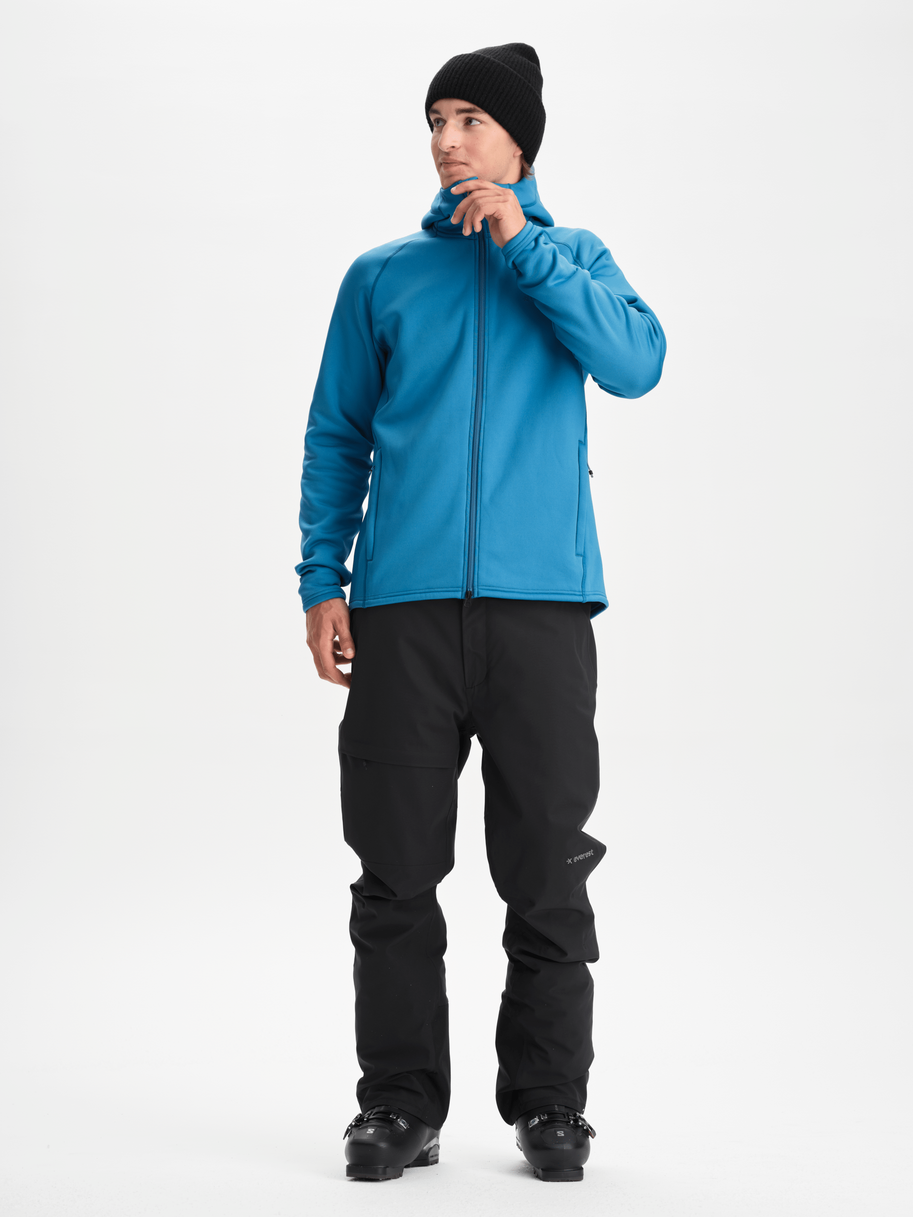 STRETCH HOOD GLACIER BLUE Everest Kaptur drugiej warstwy