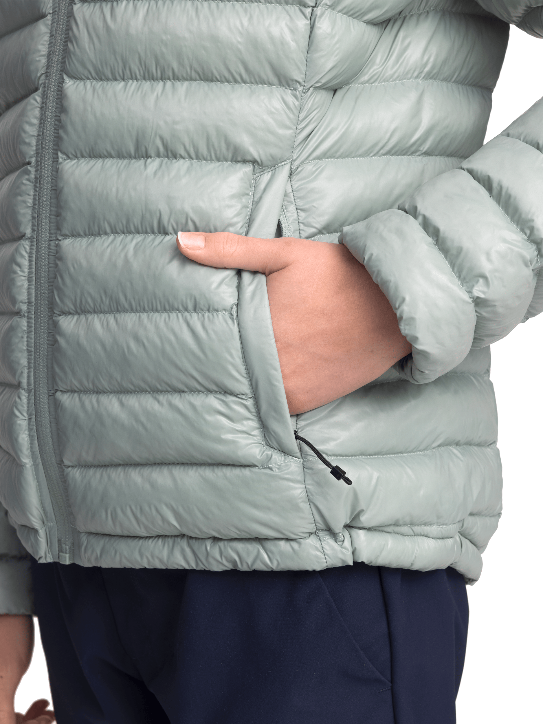 LINER HOOD JACKET SAGE MIST Everest Liner Jacke
