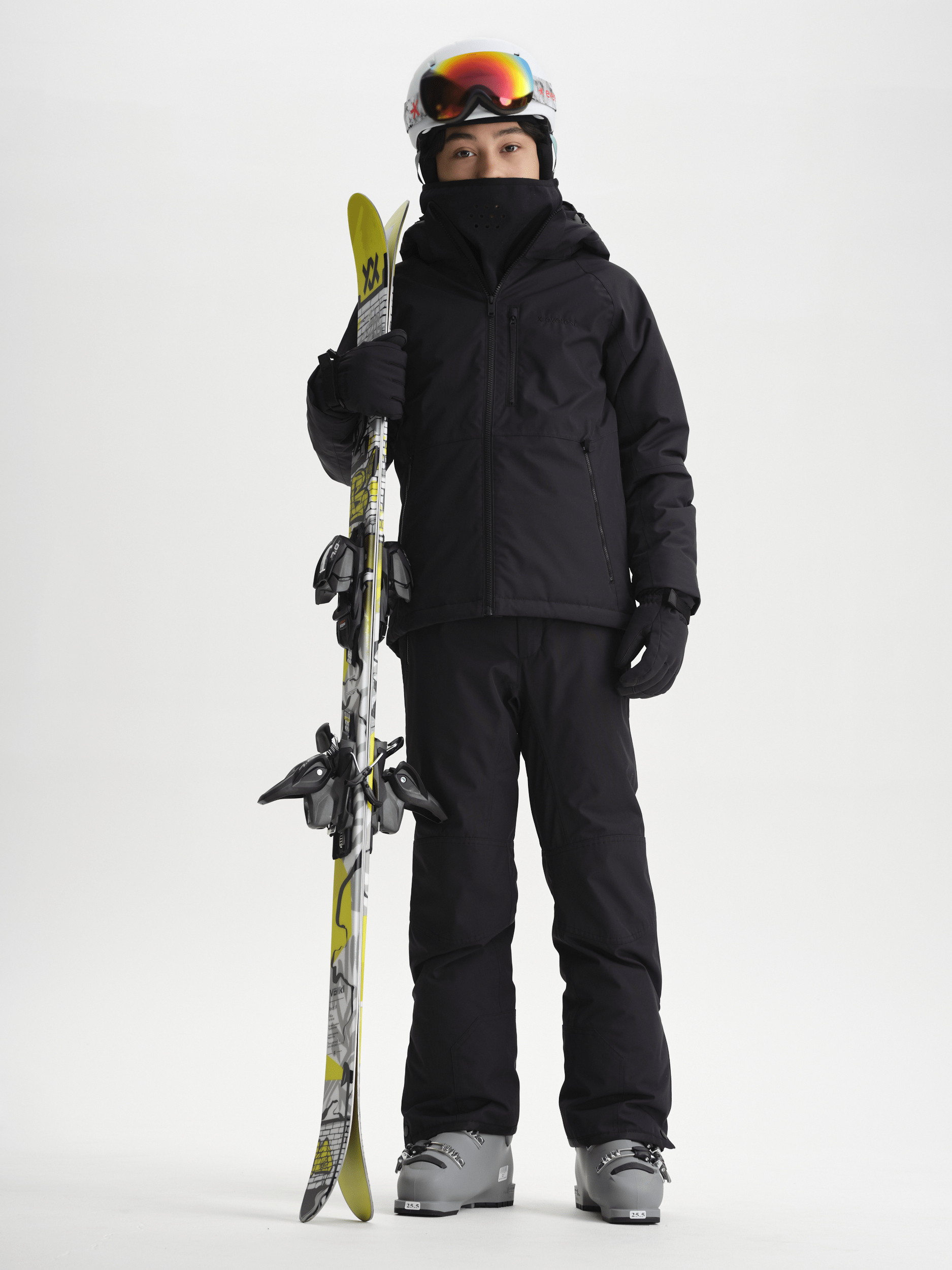 KURTKA NARCIARSKA CZARNA Everest Kurtka narciarska i snowboardowa