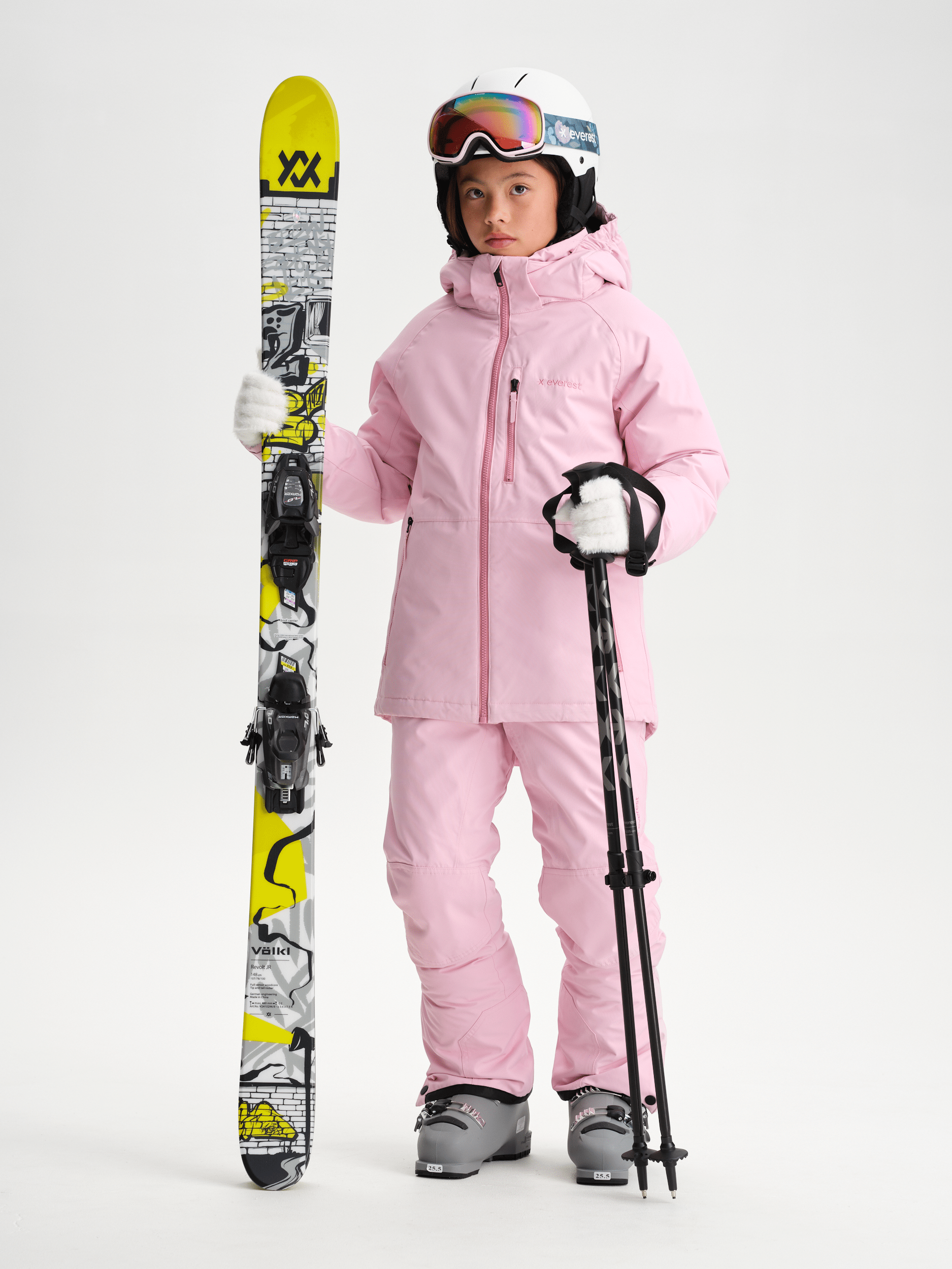 SKI SLIM PANT BLOSSOM PINK Everest Ski & Snowboard Pants
