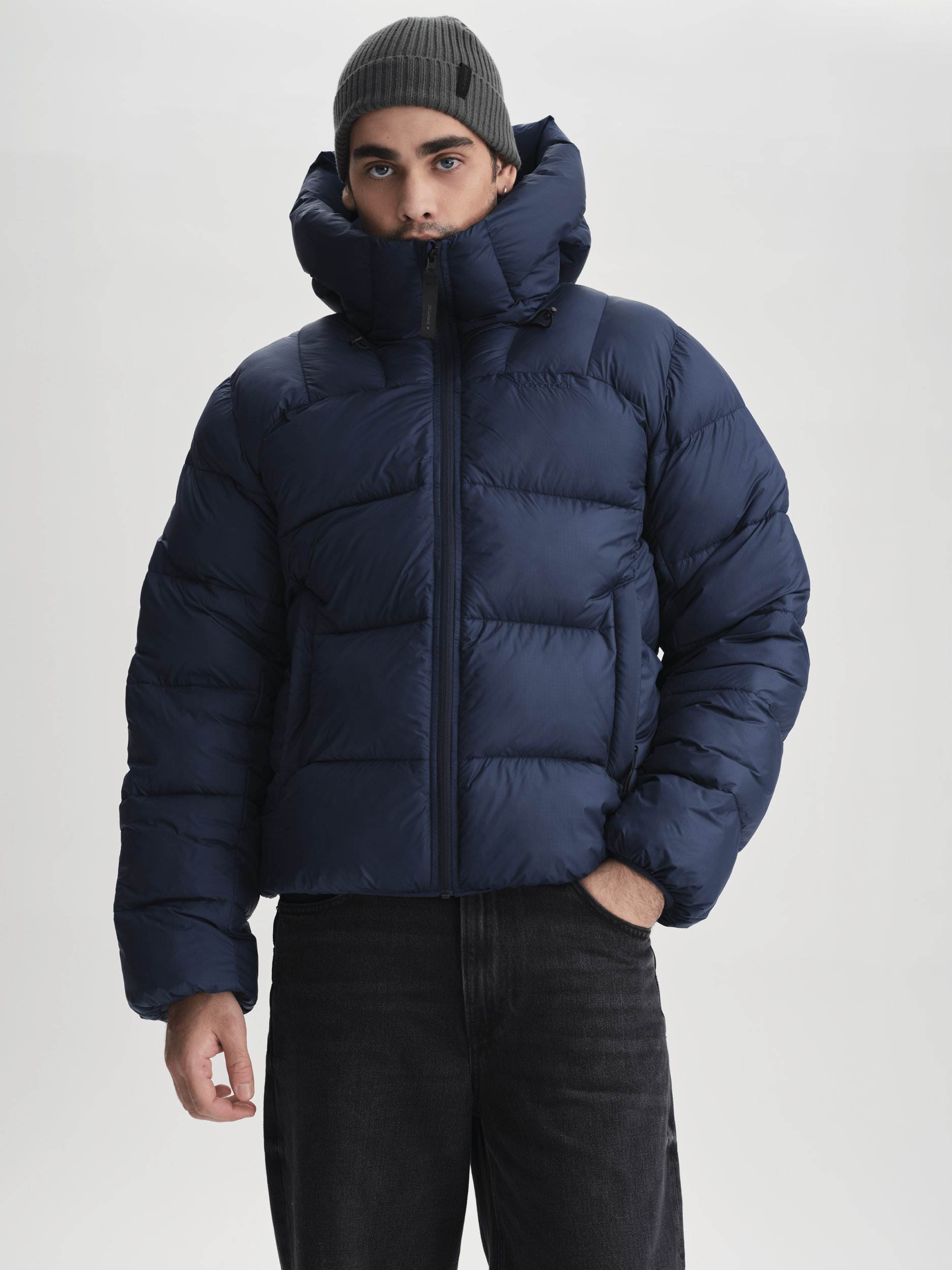 GLYDER KURTKA MĘSKA GRANATOWA Everest Kurtka ocieplana