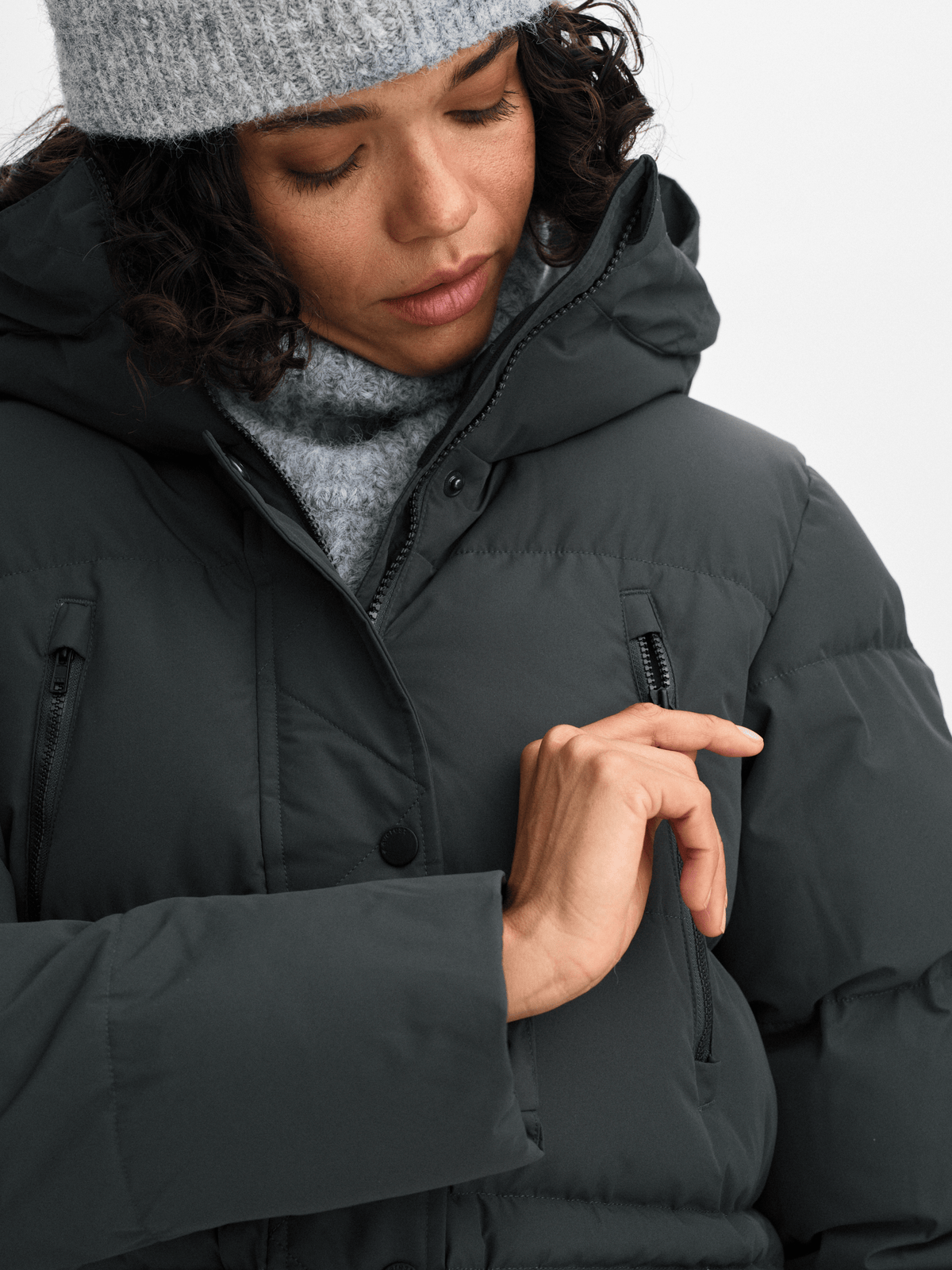 WARM PARKA DARK GREEN Everest Padded Parka