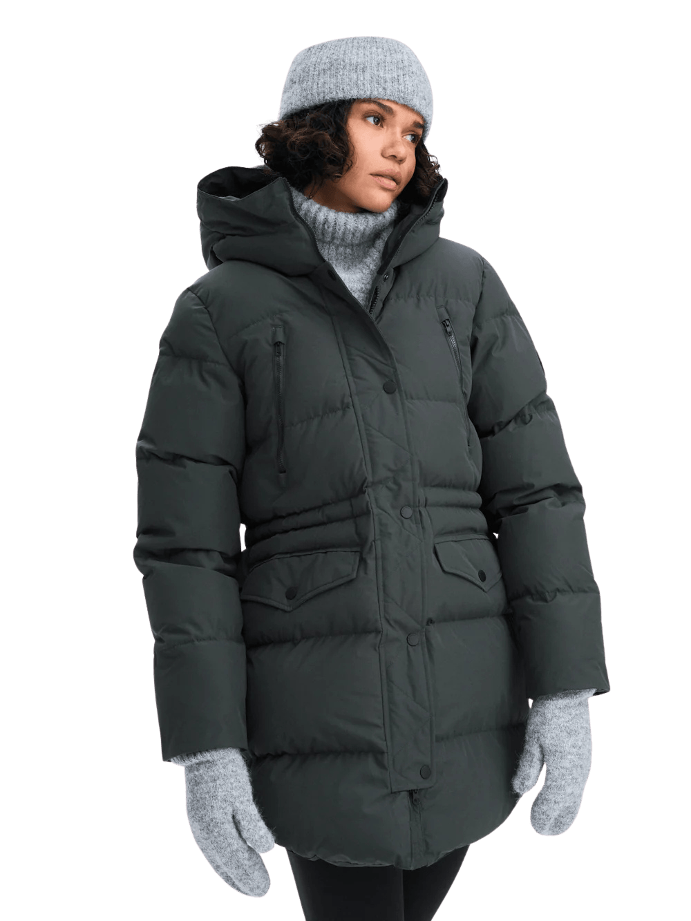 WARM PARKA DARK GREEN Everest Padded Parka