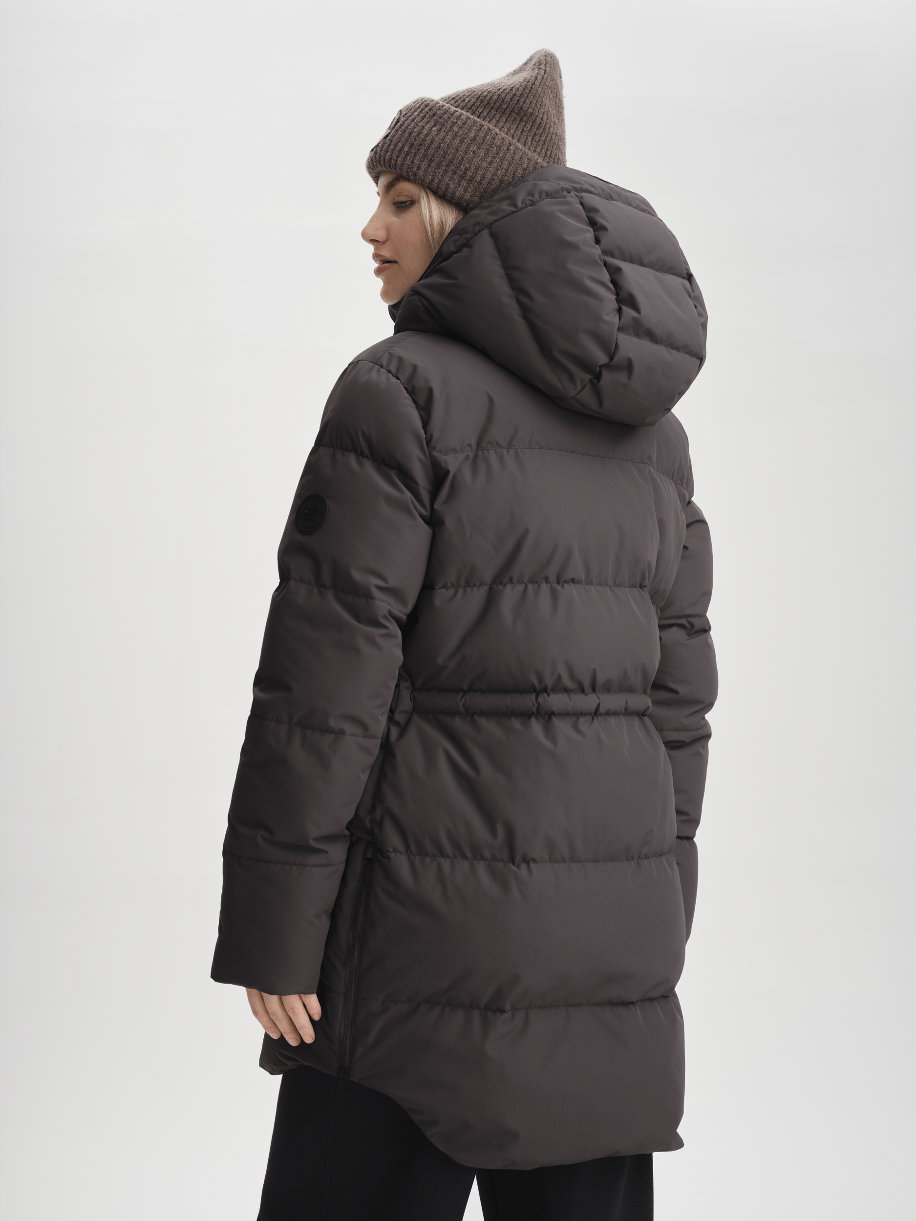 WARM PARKA PLUM SLATE Everest Padded Parka