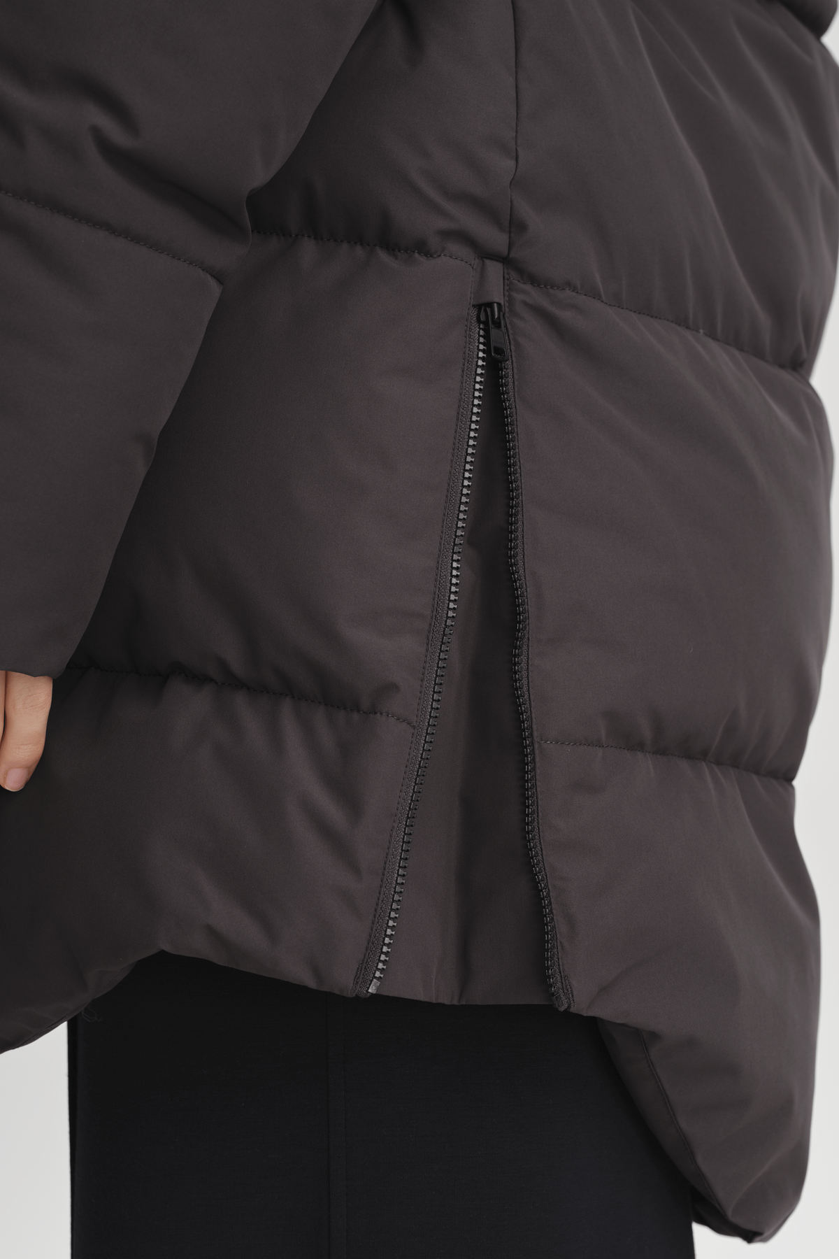 WARME PARKA PLUM SLATE Everest Gefütterte Parka