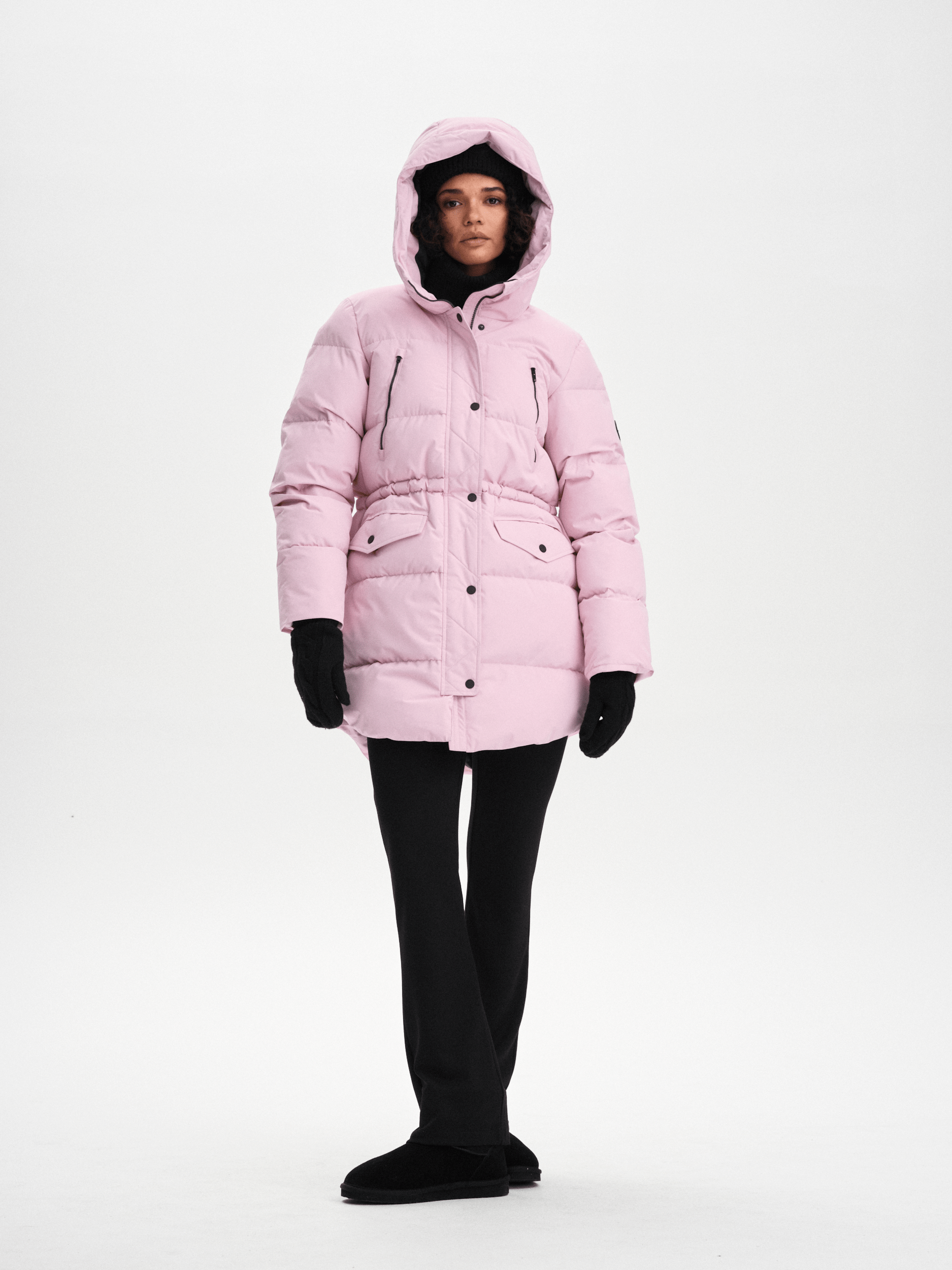WARM PARKA  BLOSSOM PINK Everest Padded Parka