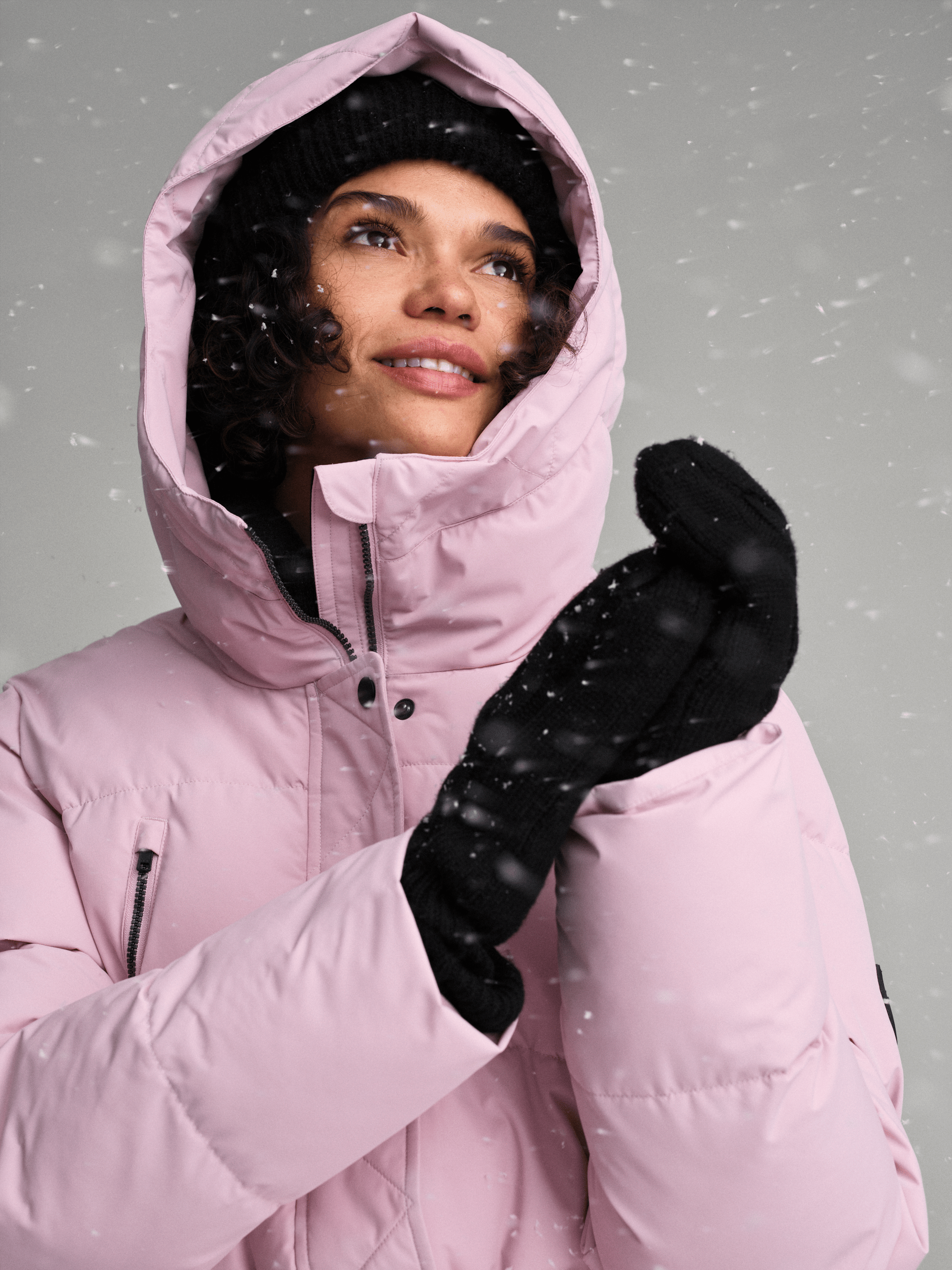 WARM PARKA  BLOSSOM PINK Everest Padded Parka